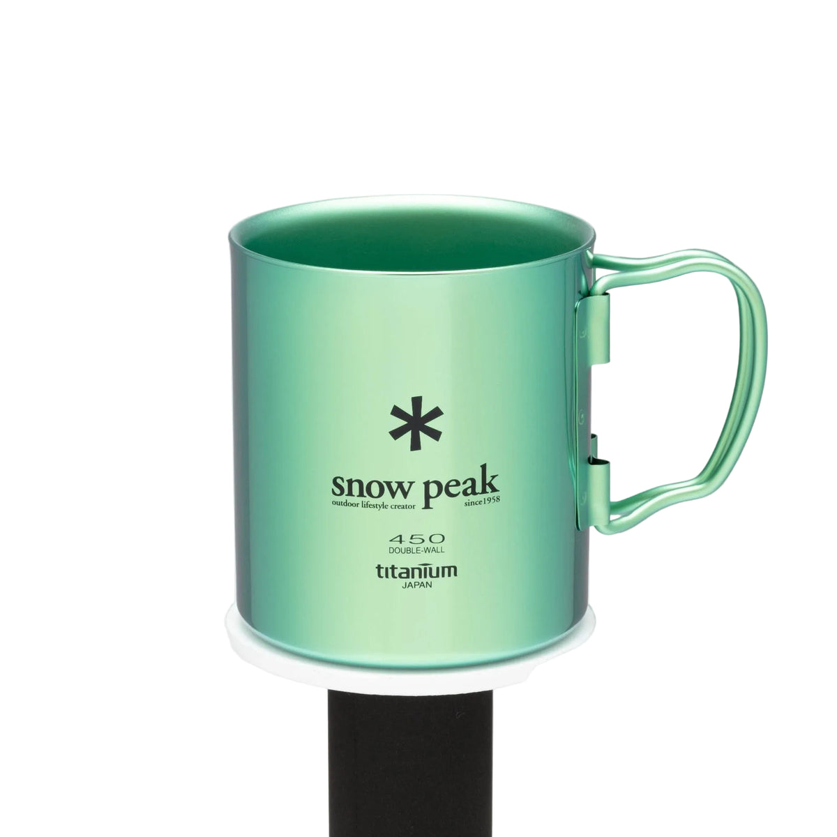 SNOW PEAK - TAZZA TITANIUM SINGLE WALL 450 - MG - 053 VERDE ACCESSORI DONNA SNOW PEAK
