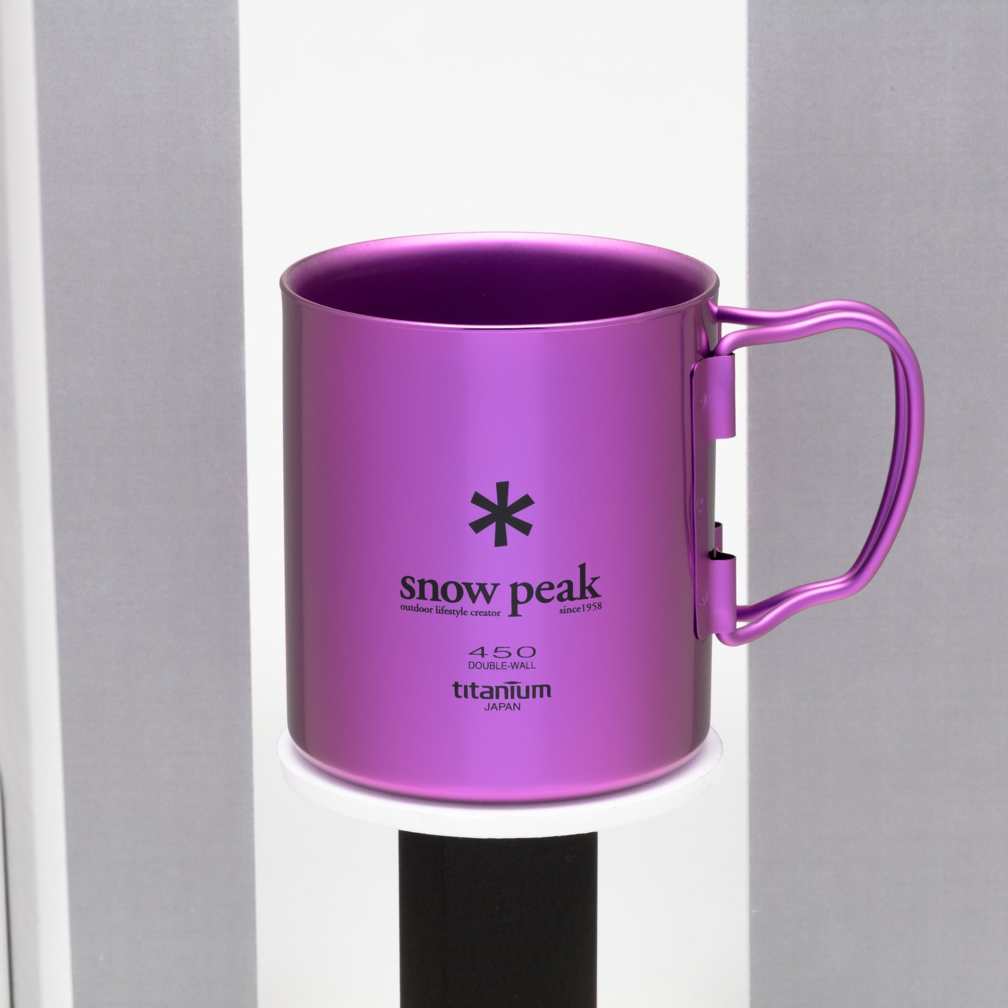 SNOW PEAK - TAZZA TITANIUM SINGLE WALL 450 - MG - 053 PURPLE