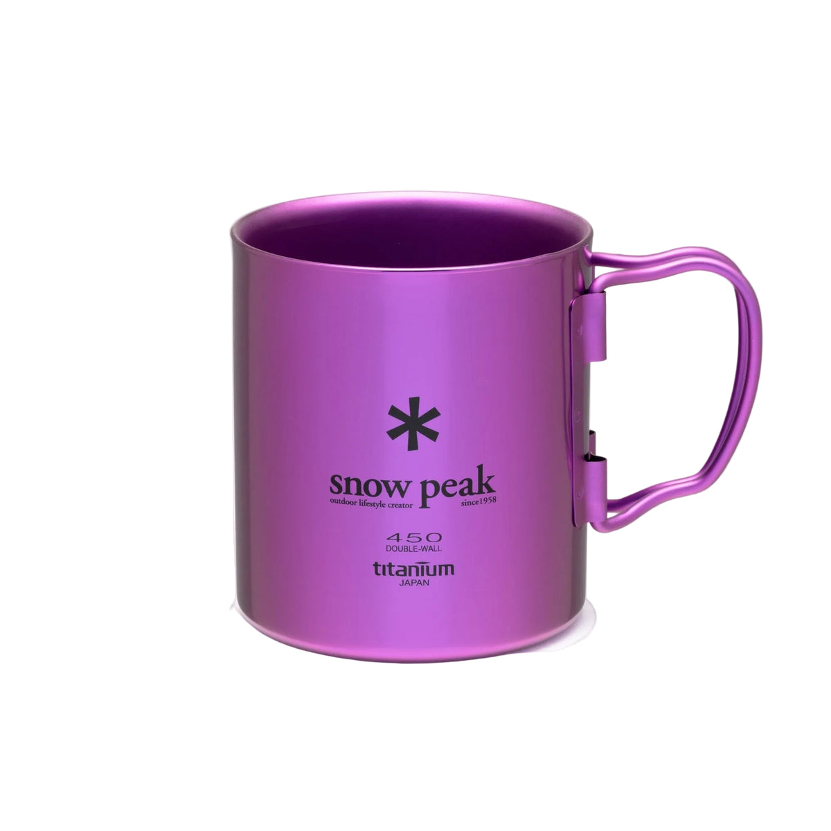 SNOW PEAK - TAZZA TITANIUM SINGLE WALL 450 - MG - 053 PURPLE Accessori Uomo SNOW PEAK