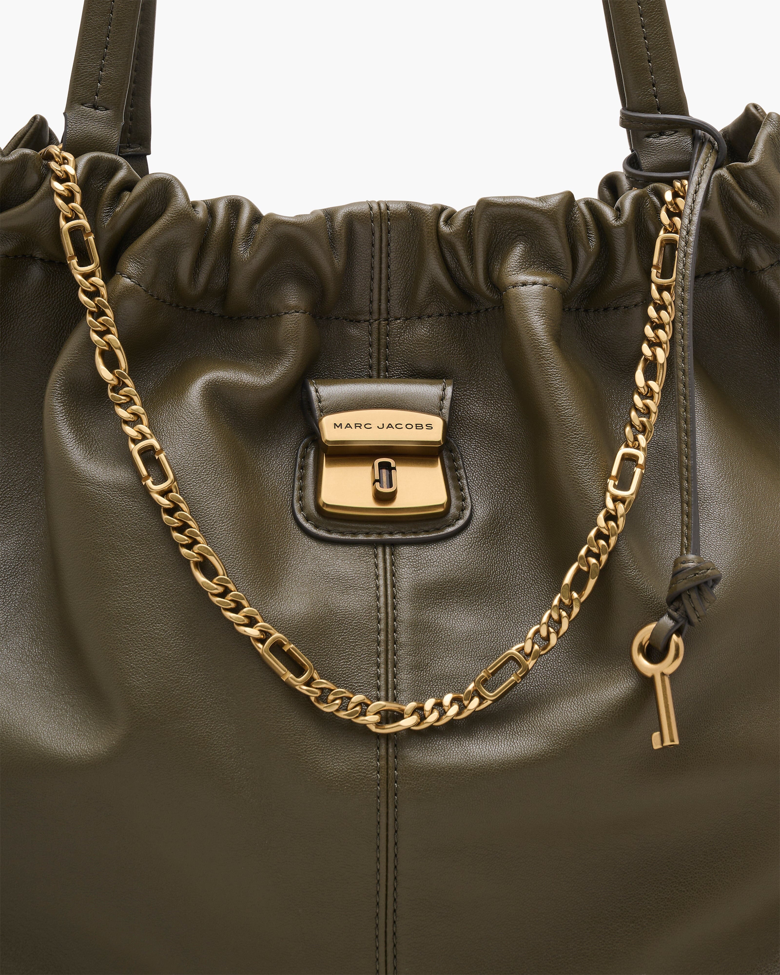 MARC JACOBS - Borsa a spalla - The Cristina Tote - 2F5HTT024H01-355 - Verde Beech Borse Marc Jacobs