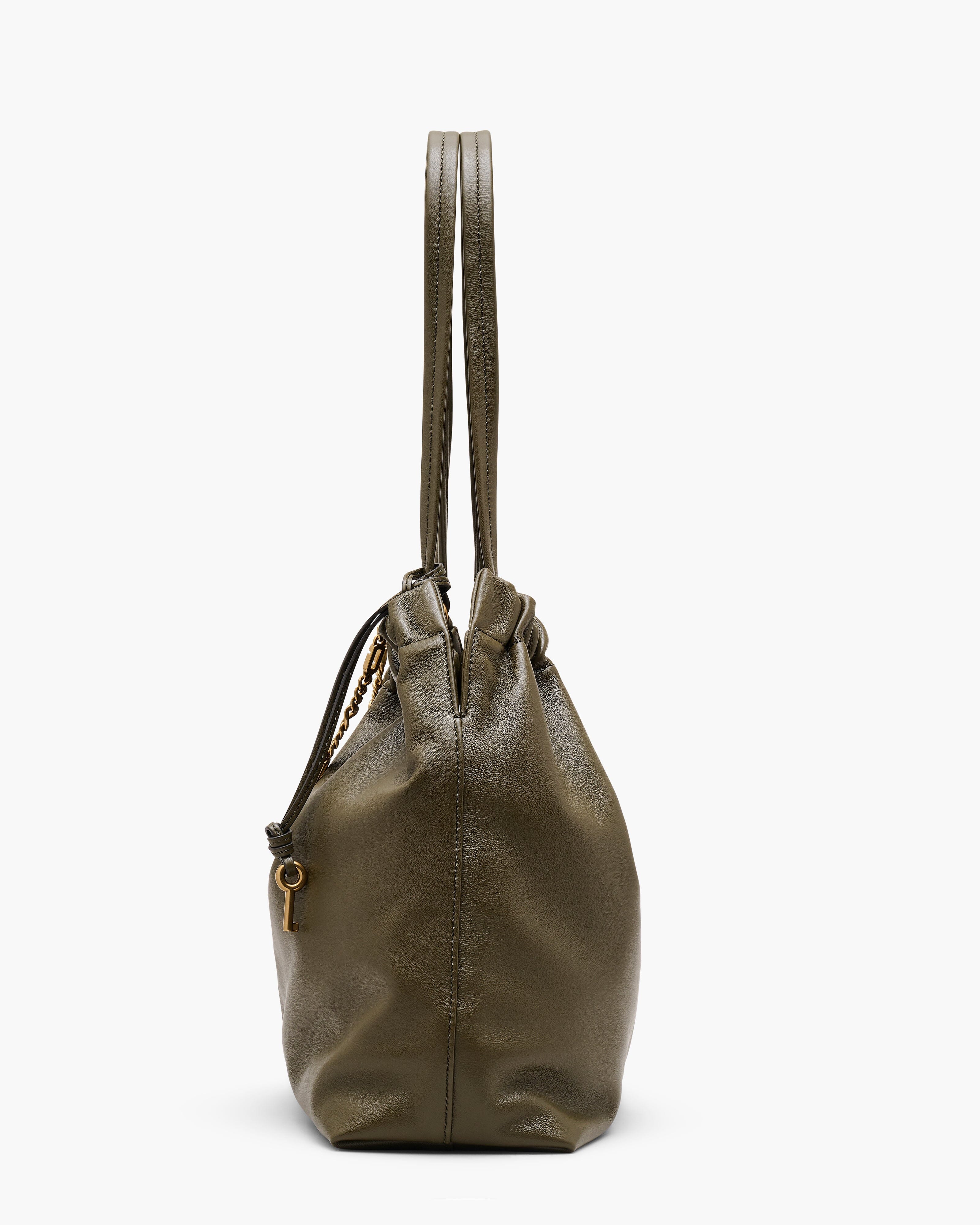 MARC JACOBS - Borsa a spalla - The Cristina Tote - 2F5HTT024H01-355 - Verde Beech Borse Marc Jacobs