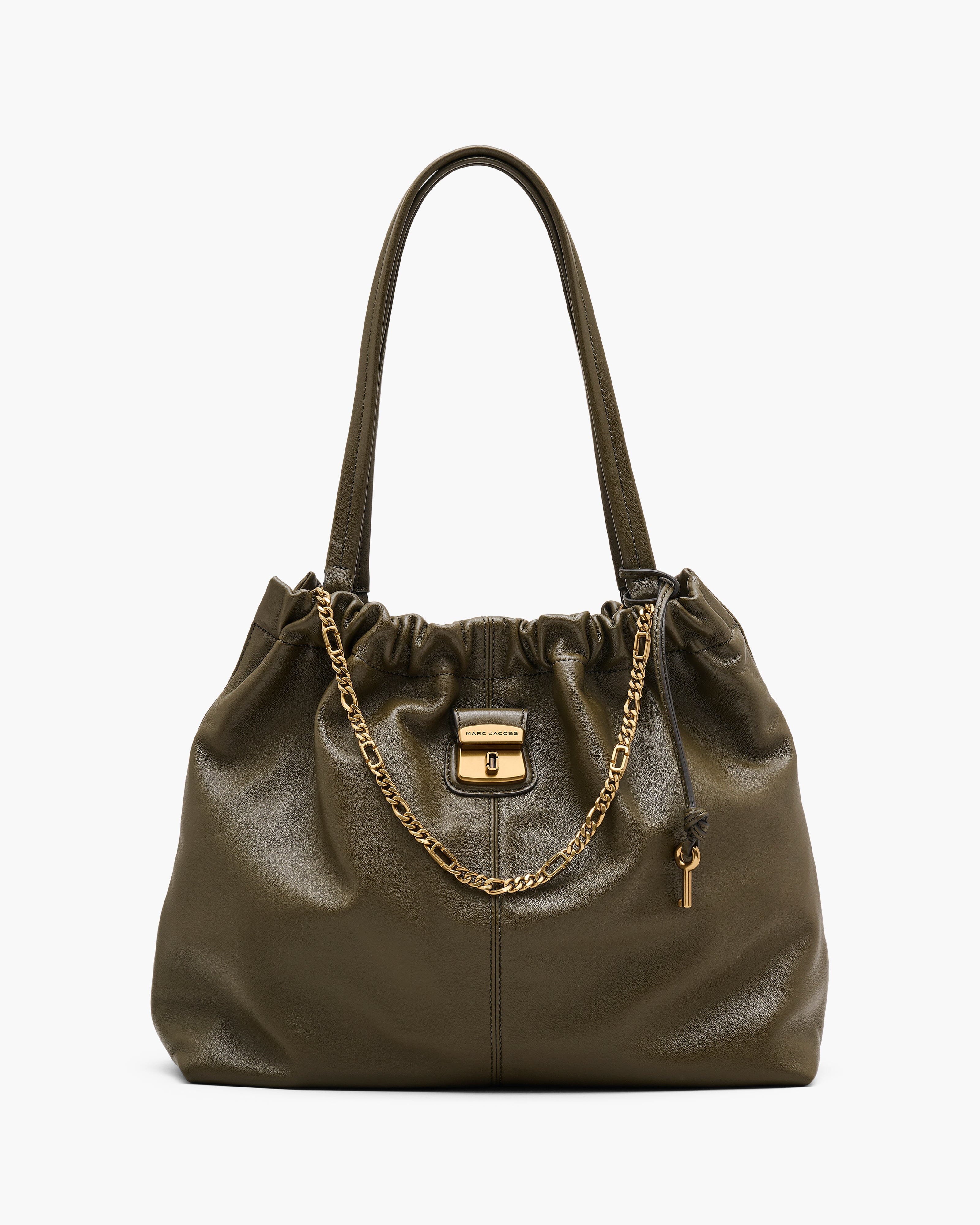 MARC JACOBS - Borsa a spalla - The Cristina Tote - 2F5HTT024H01-355 - Verde Beech Borse Marc Jacobs