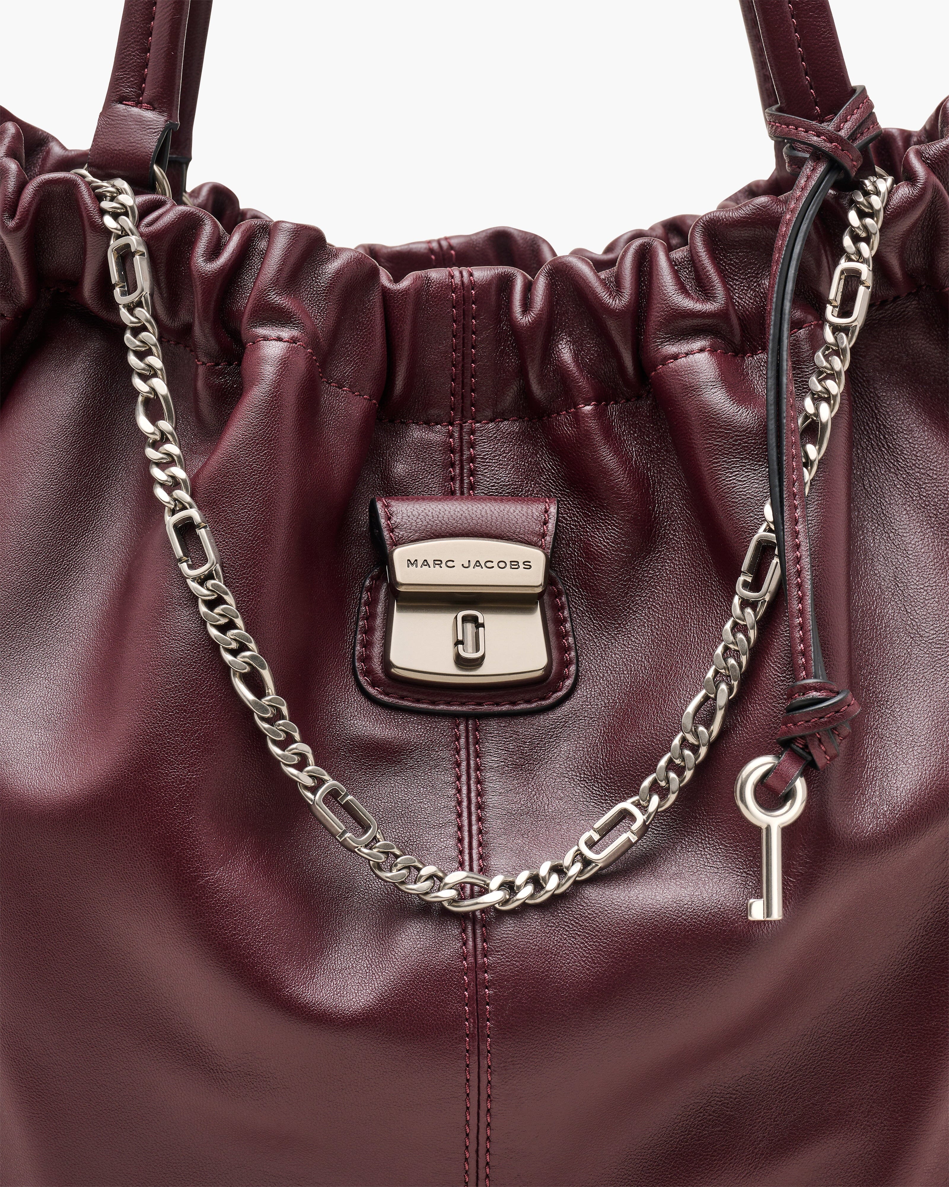 MARC JACOBS - Borsa a spalla - The Cristina Tote - 2F5HTT024H01- 510 - Bordeaux Borse Marc Jacobs