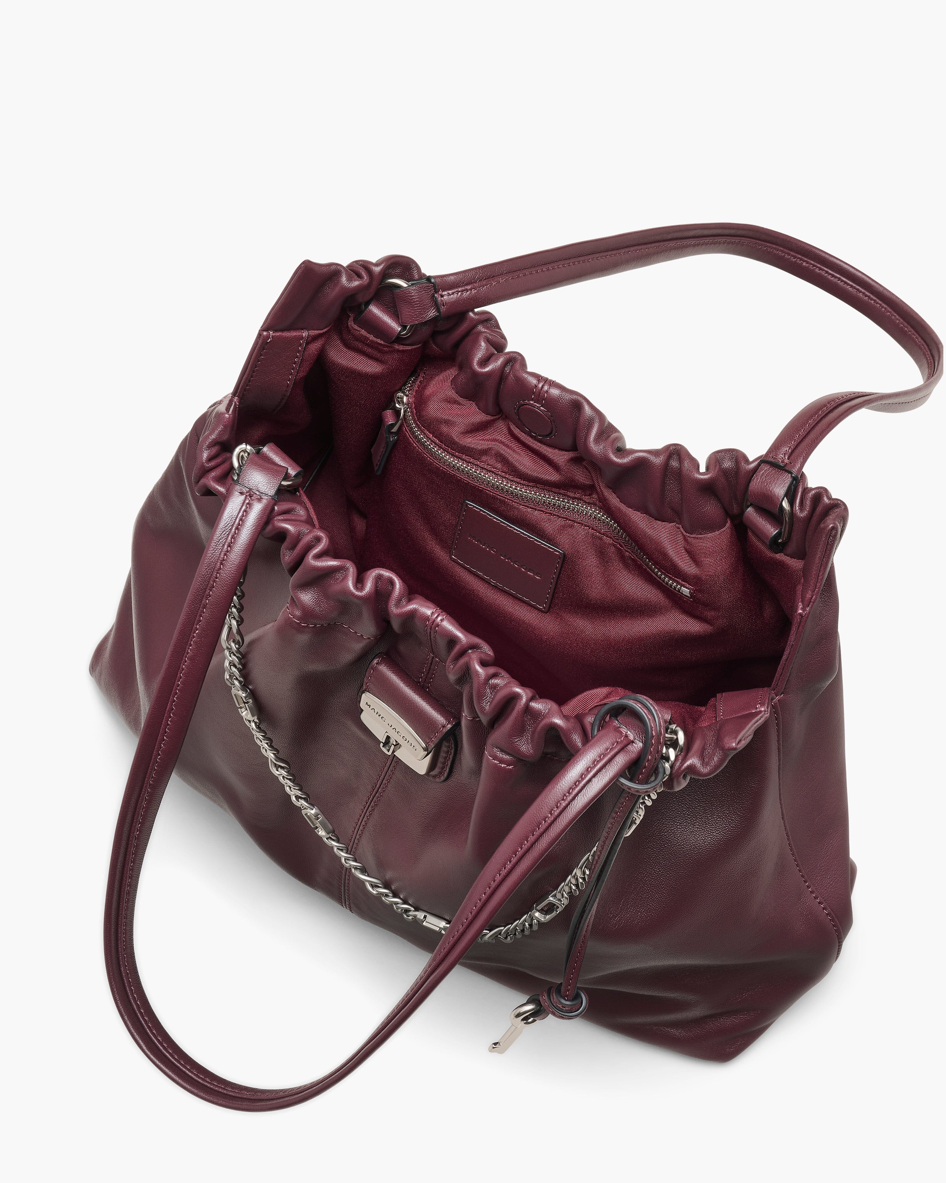 MARC JACOBS - Borsa a spalla - The Cristina Tote - 2F5HTT024H01- 510 - Bordeaux Borse Marc Jacobs