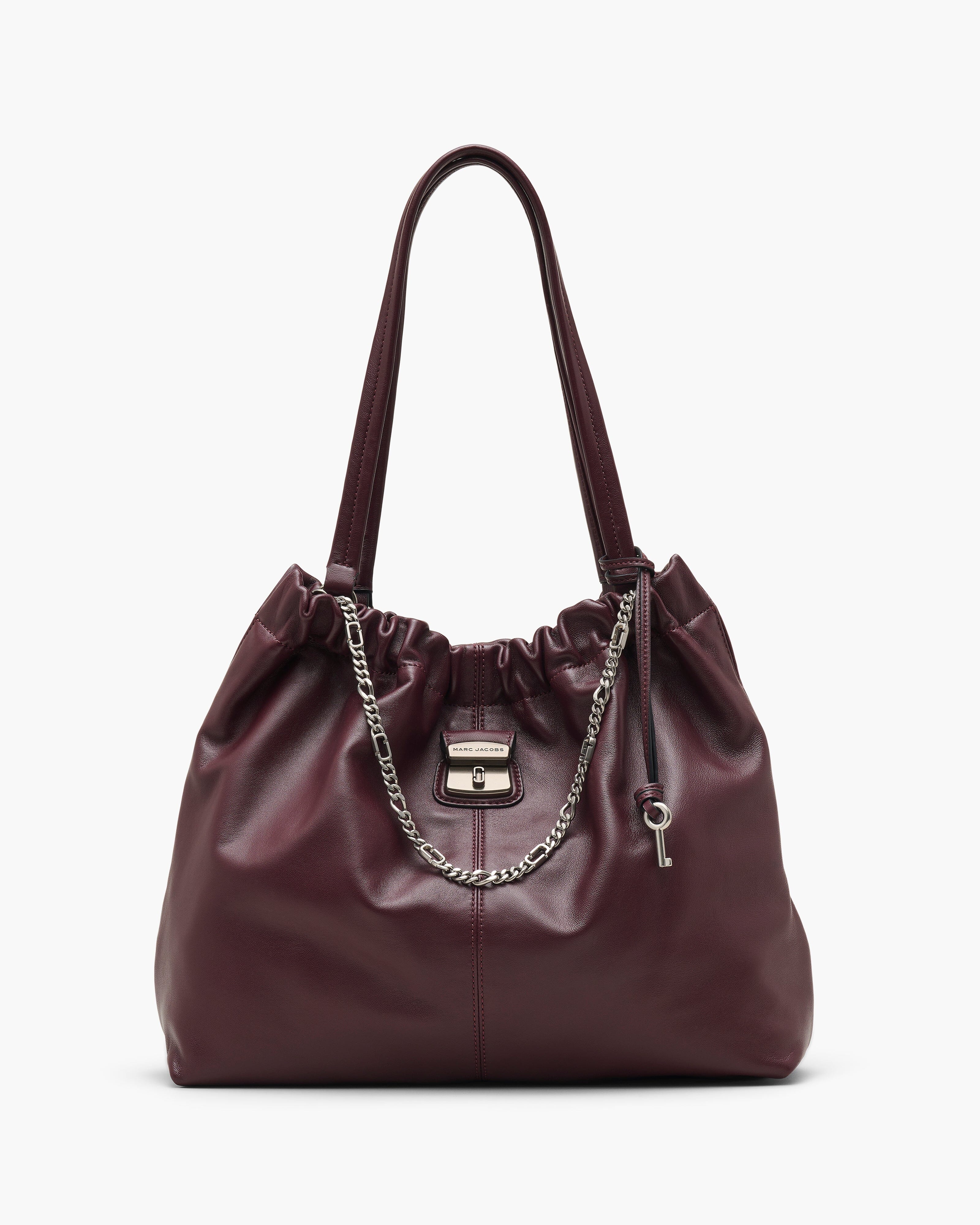 MARC JACOBS - Borsa a spalla - The Cristina Tote - 2F5HTT024H01- 510 - Bordeaux Borse Marc Jacobs
