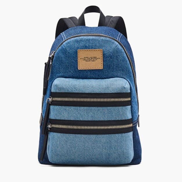 MARC JACOBS - The large Backpack 2P5HBP003H03 - Denim Zaino Marc Jacobs