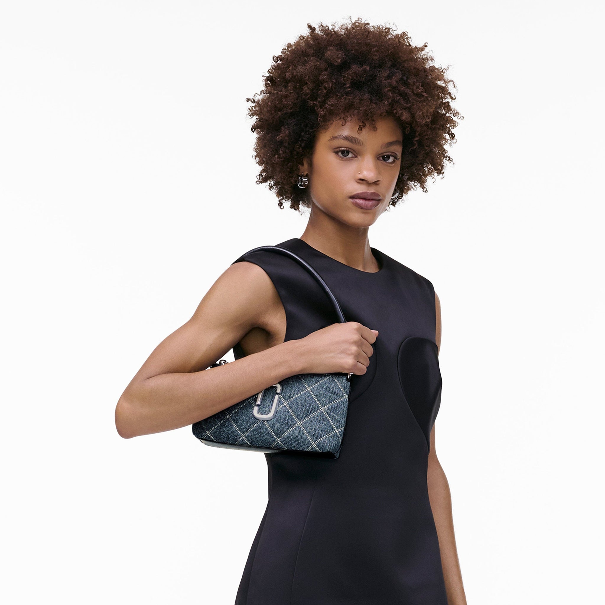 MARC JACOBS The Pochette Quilted Denim Utility 2P5SMN024S0-416 Sho