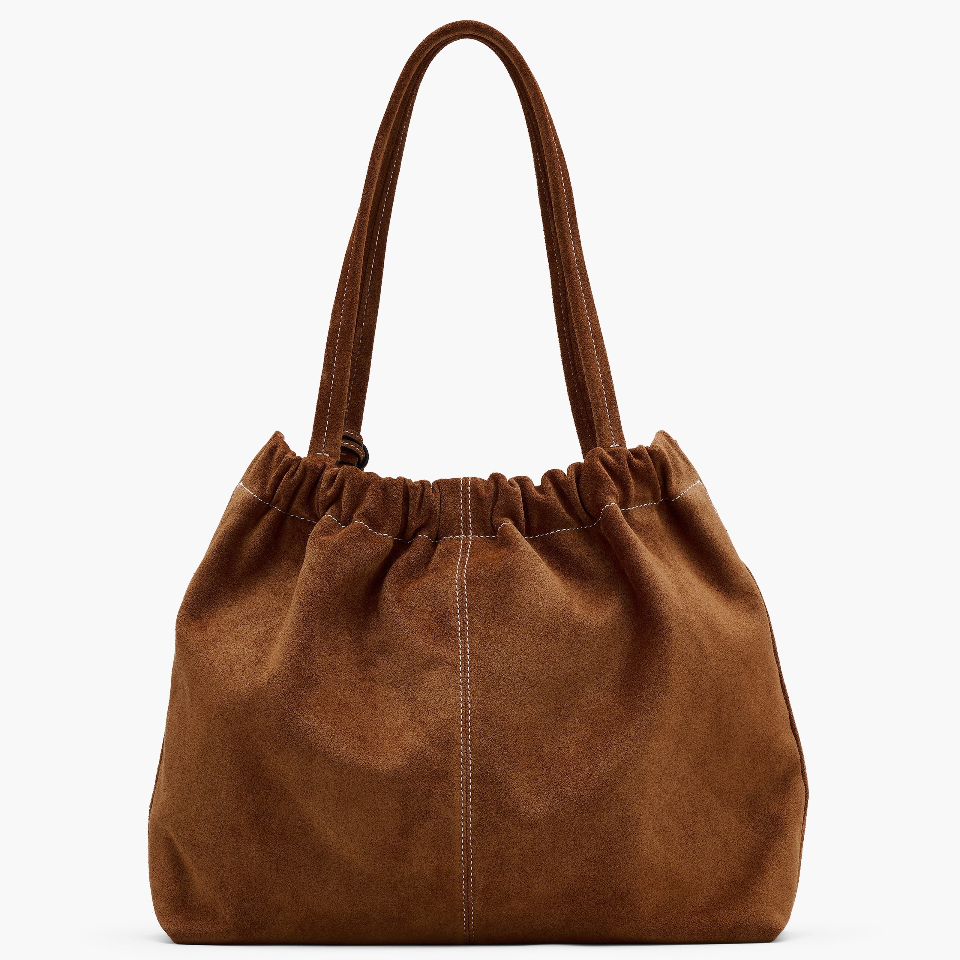 MARC JACOBS - Borsa a spalla - The Suede Cristina Tote - 2R5HTT022H01-860 - Copper Borse Marc Jacobs