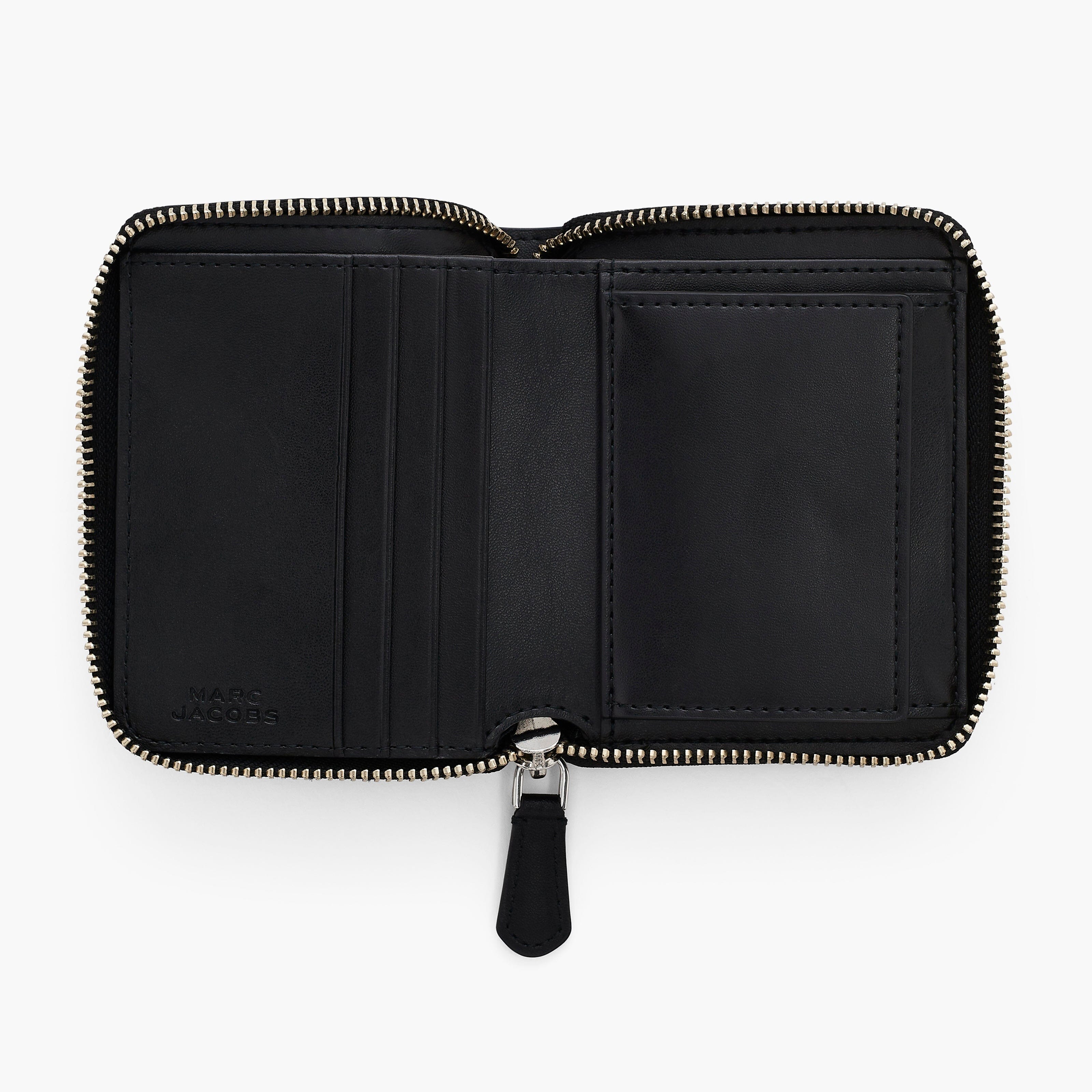 MARC JACOBS - The Slim Compact Wallet 2R5SMP016S01 -001 - Portafogli - Nero Accessori Donna Marc Jacobs