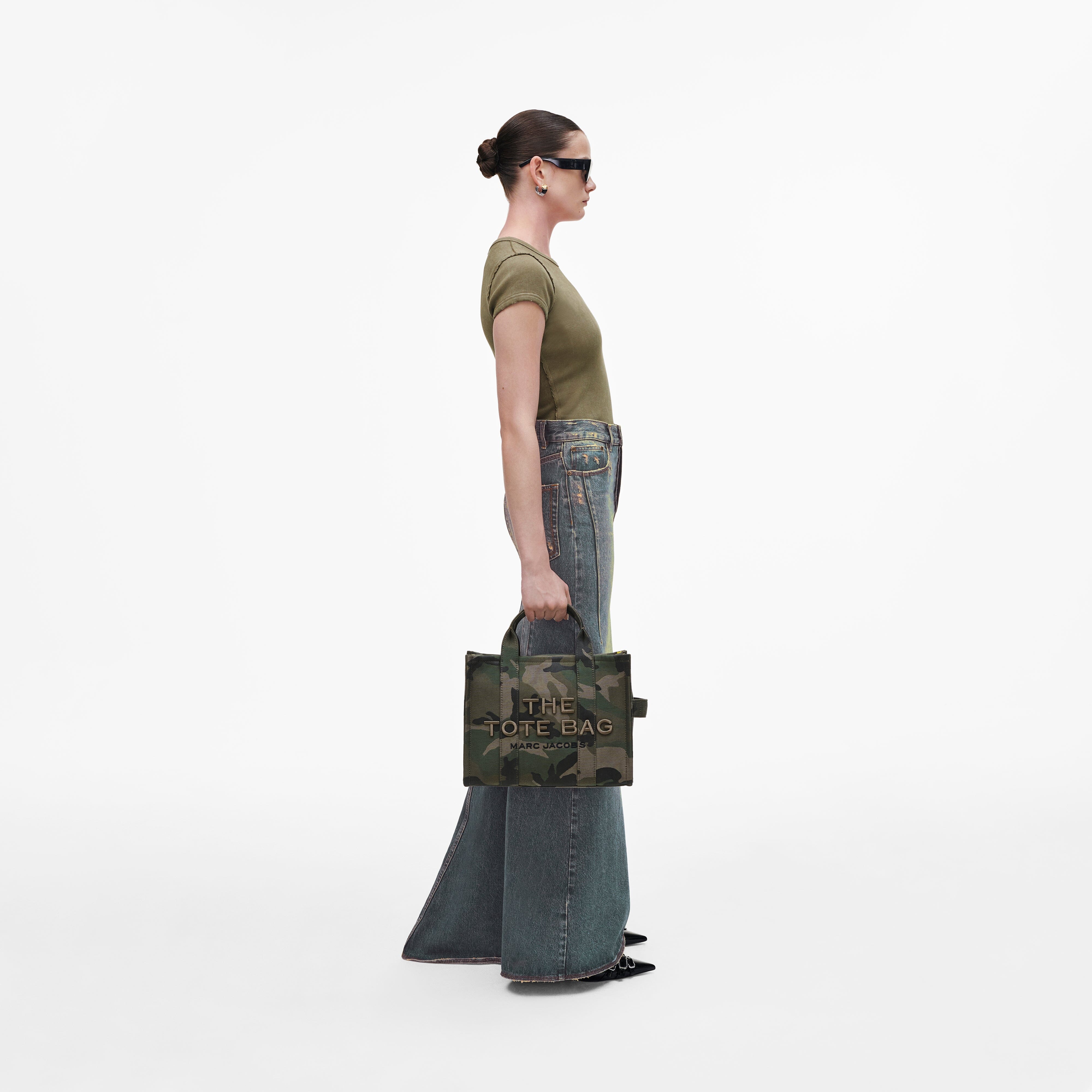 MARC JACOBS - Medium Tote Bag 2S4HTT002H03-304 - Camo Multi Borse Marc Jacobs