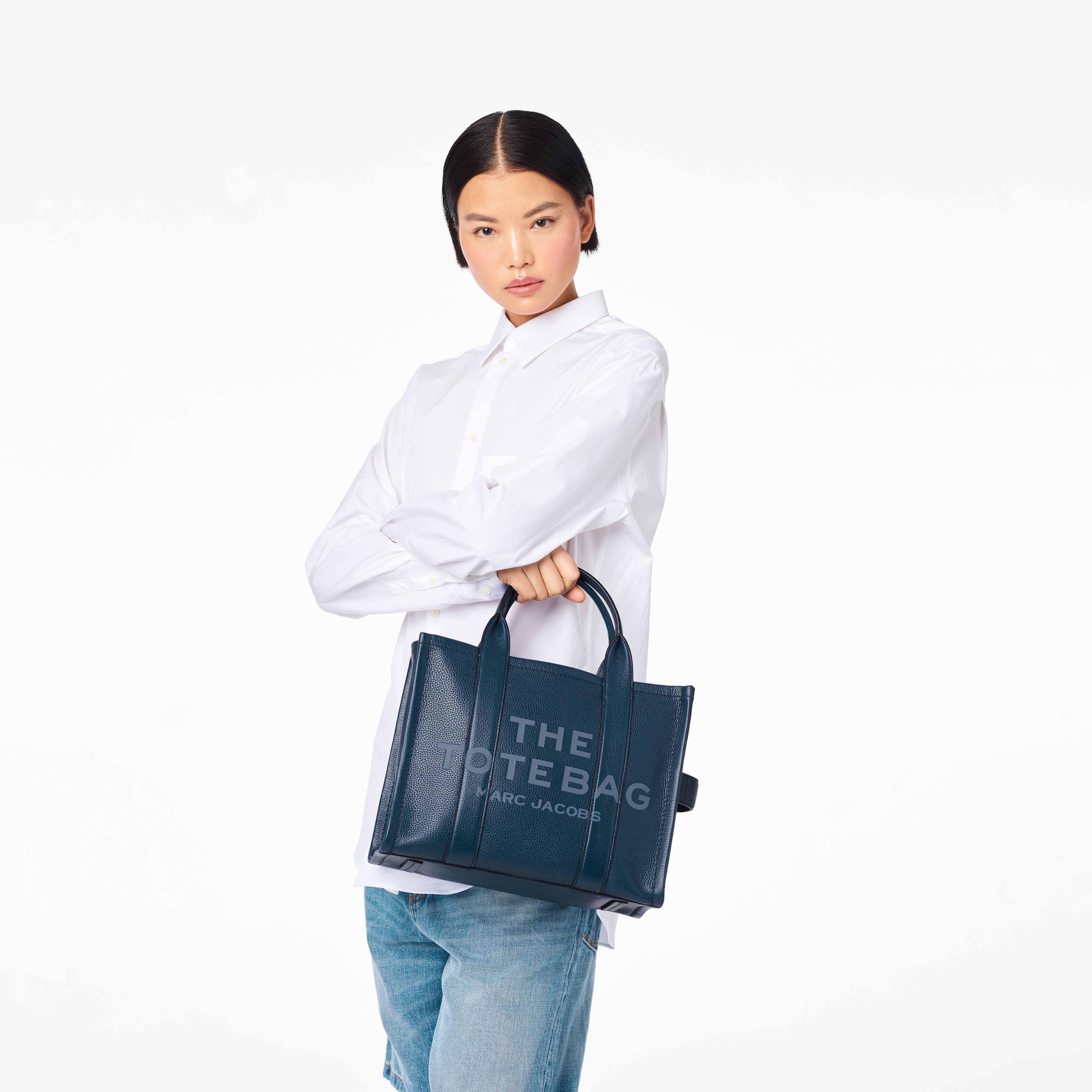 MARC JACOBS - Medium Tote Bag H004L01PF21- 426 Blue Sea Borse Marc Jacobs