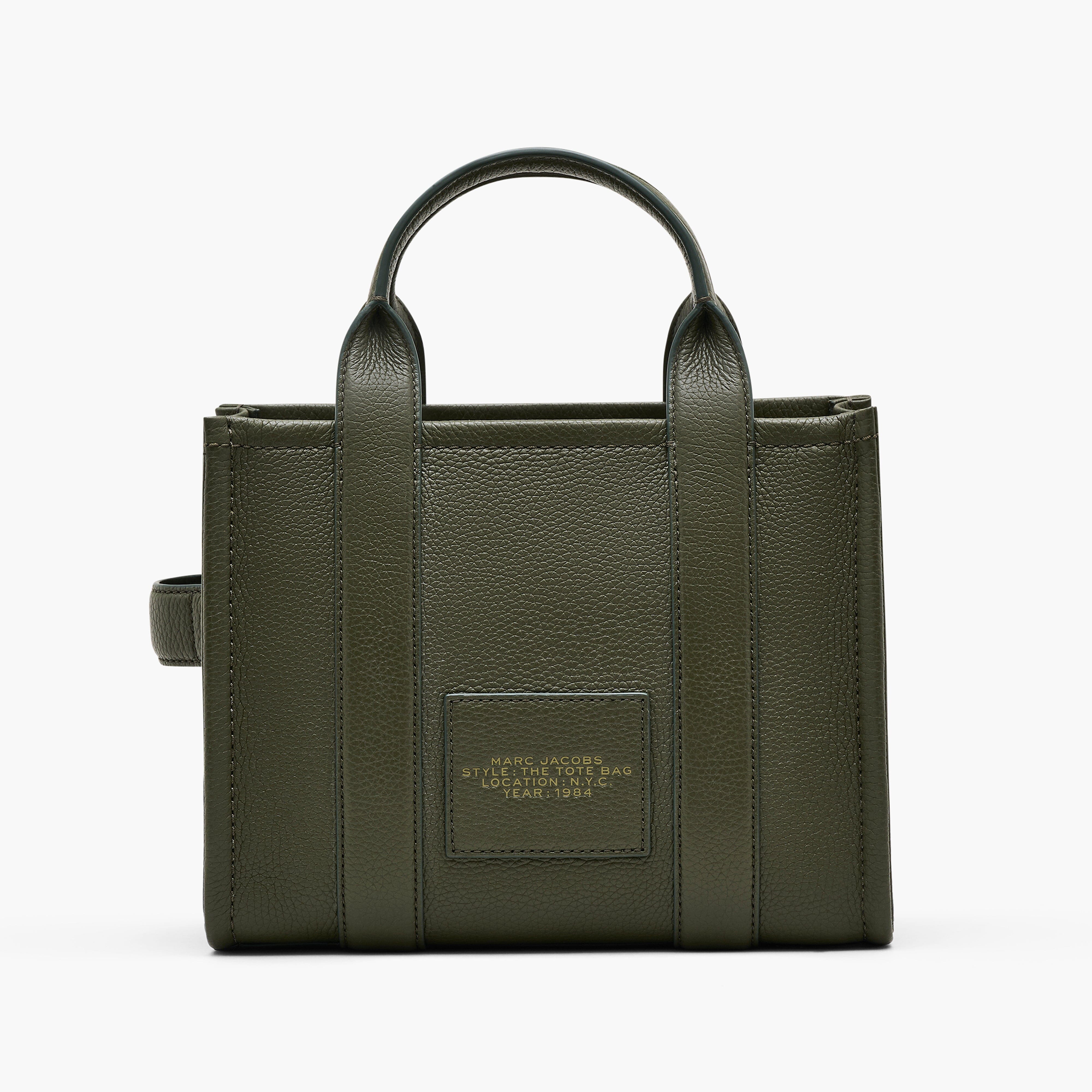 MARC JACOBS - The Leather Small Tote Bag H009L01SP21 - 305 Forest Borse Marc Jacobs