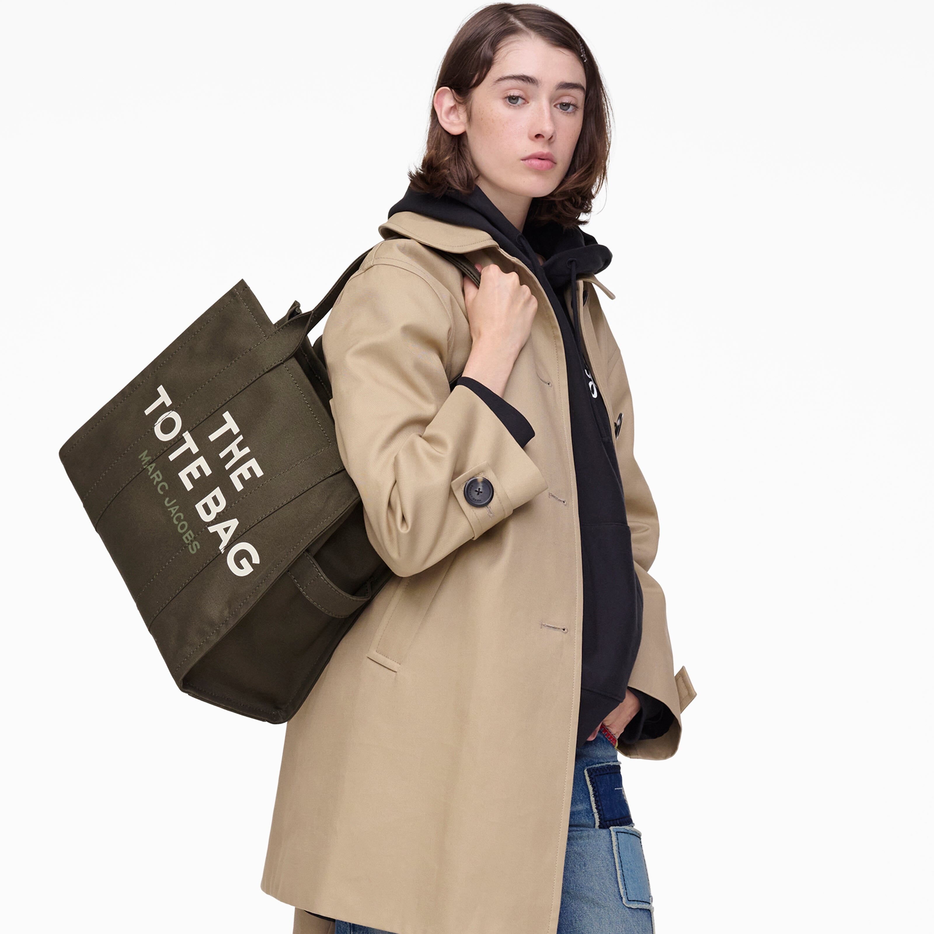 MARC JACOBS - M0016156- 305- The Large Tote Bag - Forest Borse Marc Jacobs