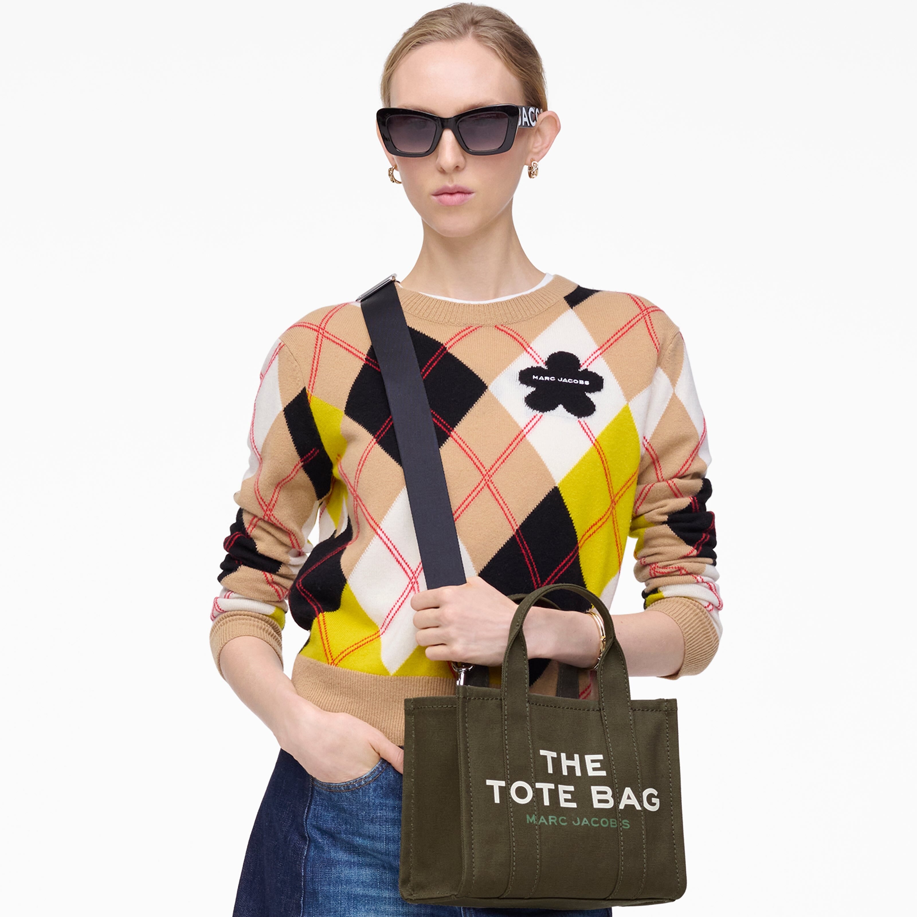 MARC JACOBS - The Small Tote Bag M0016493 - 305- Forest Borse Marc Jacobs