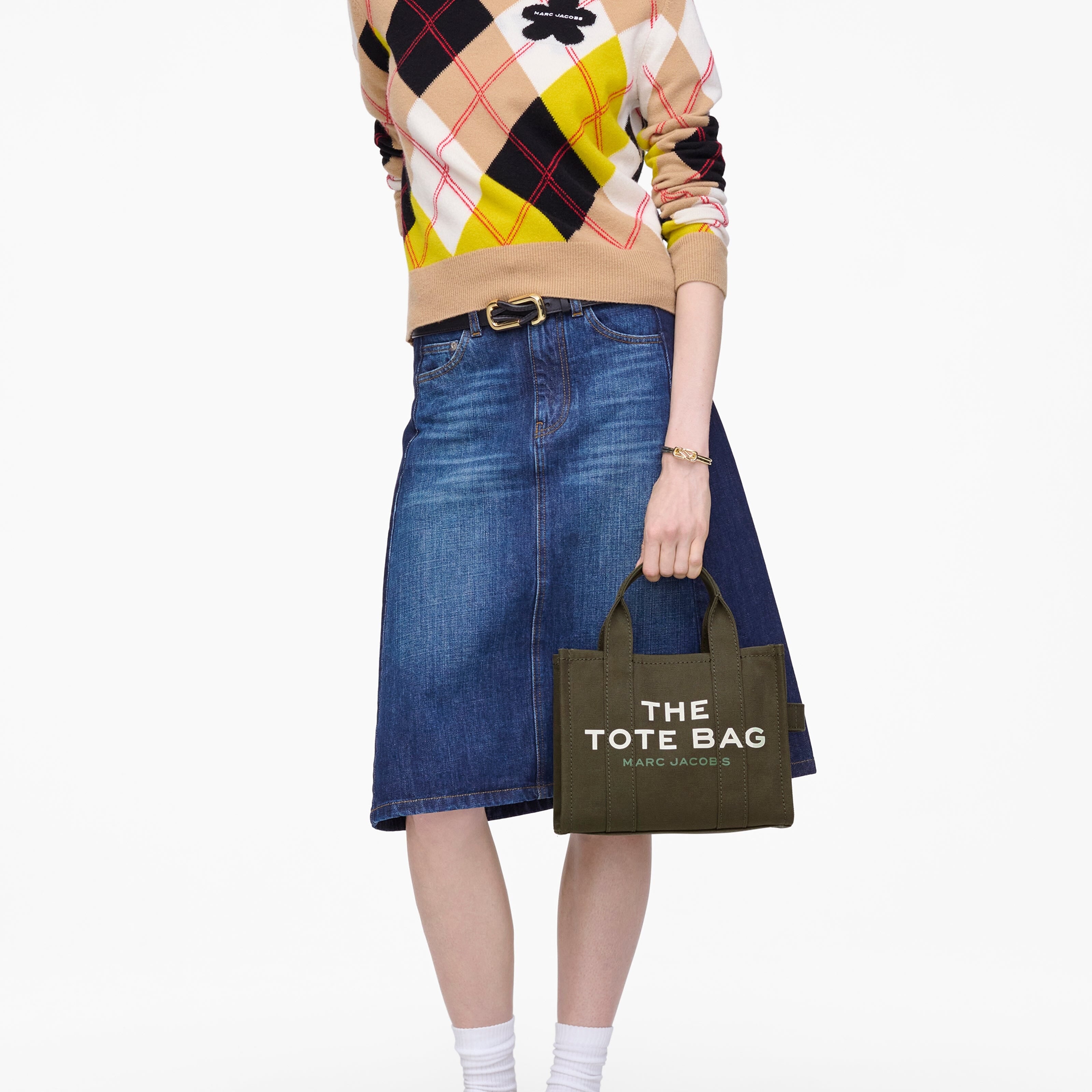 MARC JACOBS - The Small Tote Bag M0016493 - 305- Forest Borse Marc Jacobs