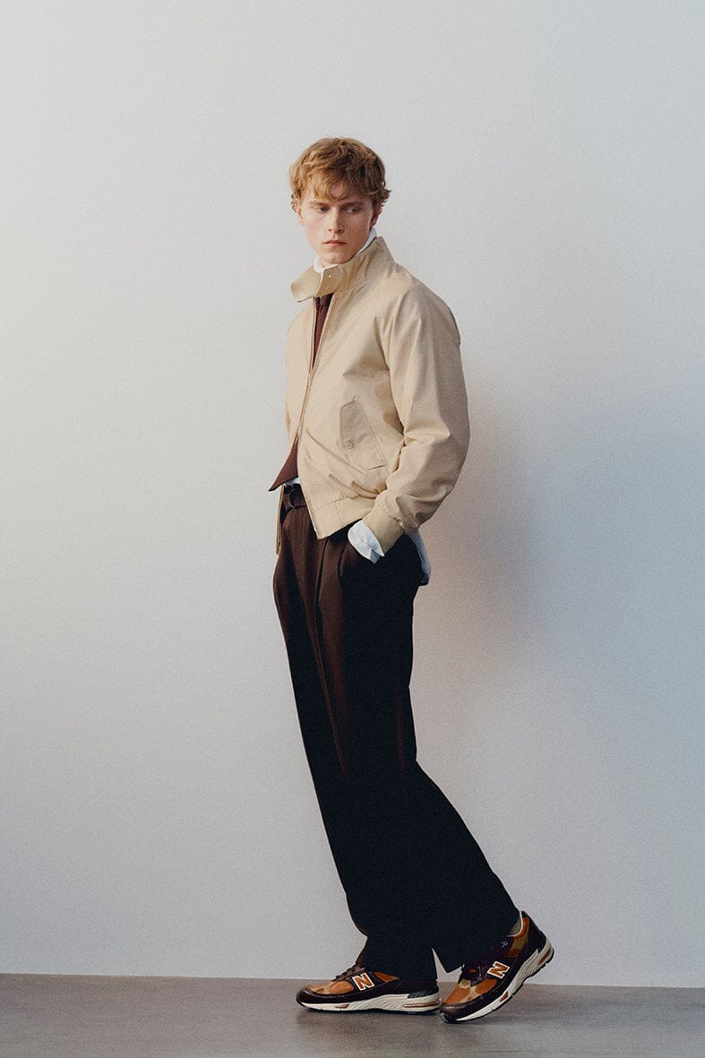 NEW BALANCE - Sneakers - U991LB1 - Pelle Brown Scarpe Uomo NEW BALANCE - Collezione Uomo