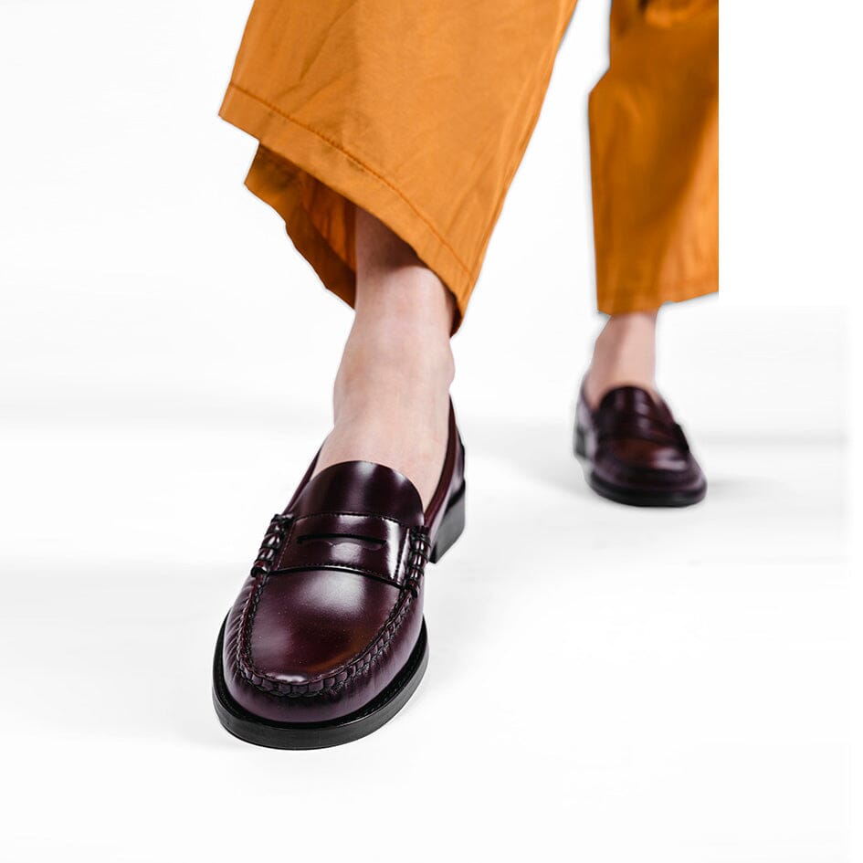 GIL'S - Mocassino 740 - Pelle Prugna Scarpe Donna GIL'S
