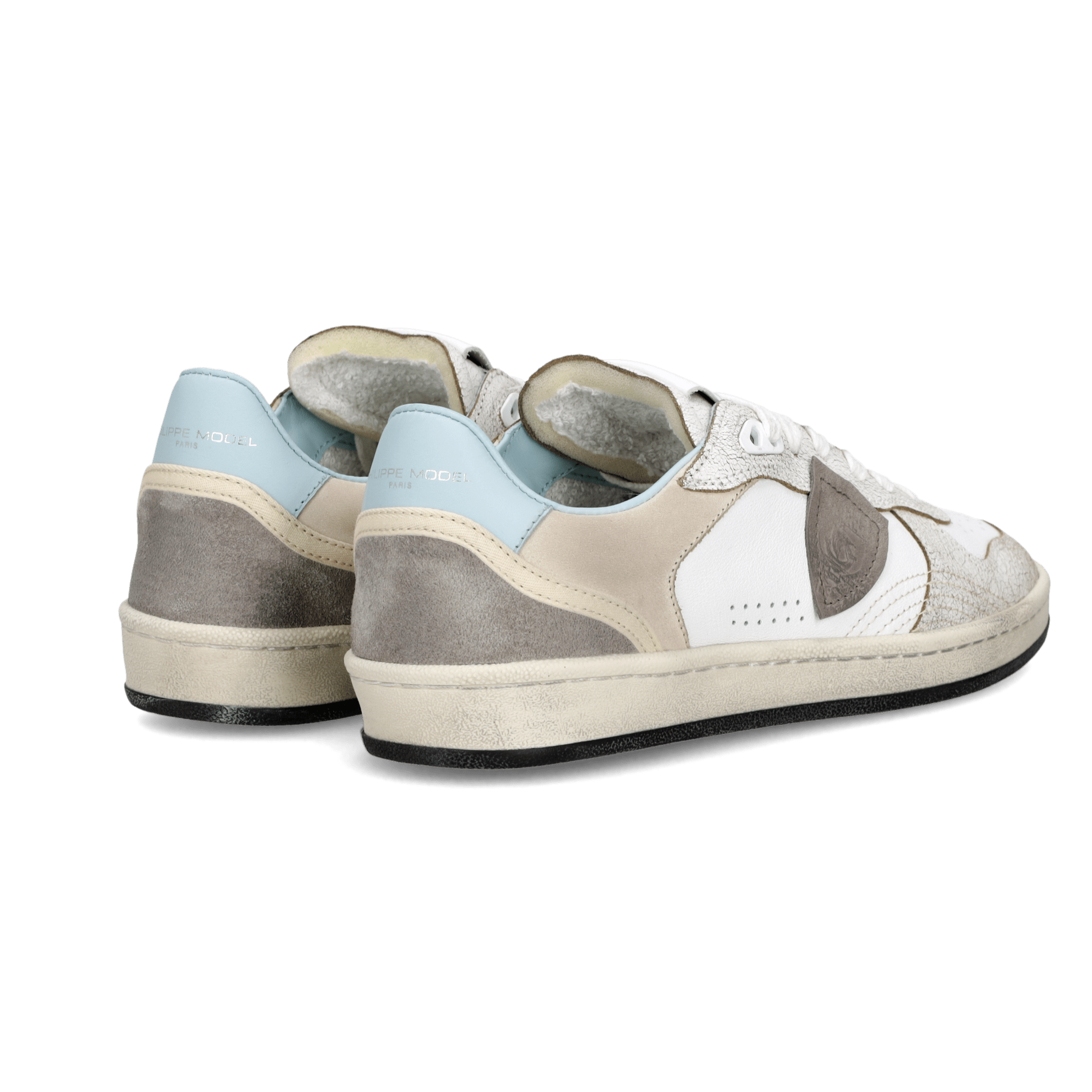 PHILIPPE MODEL - Sneakers Pgal - PGLD - VC02 - Bianco Azzurro Scarpe Donna Philippe Model Paris