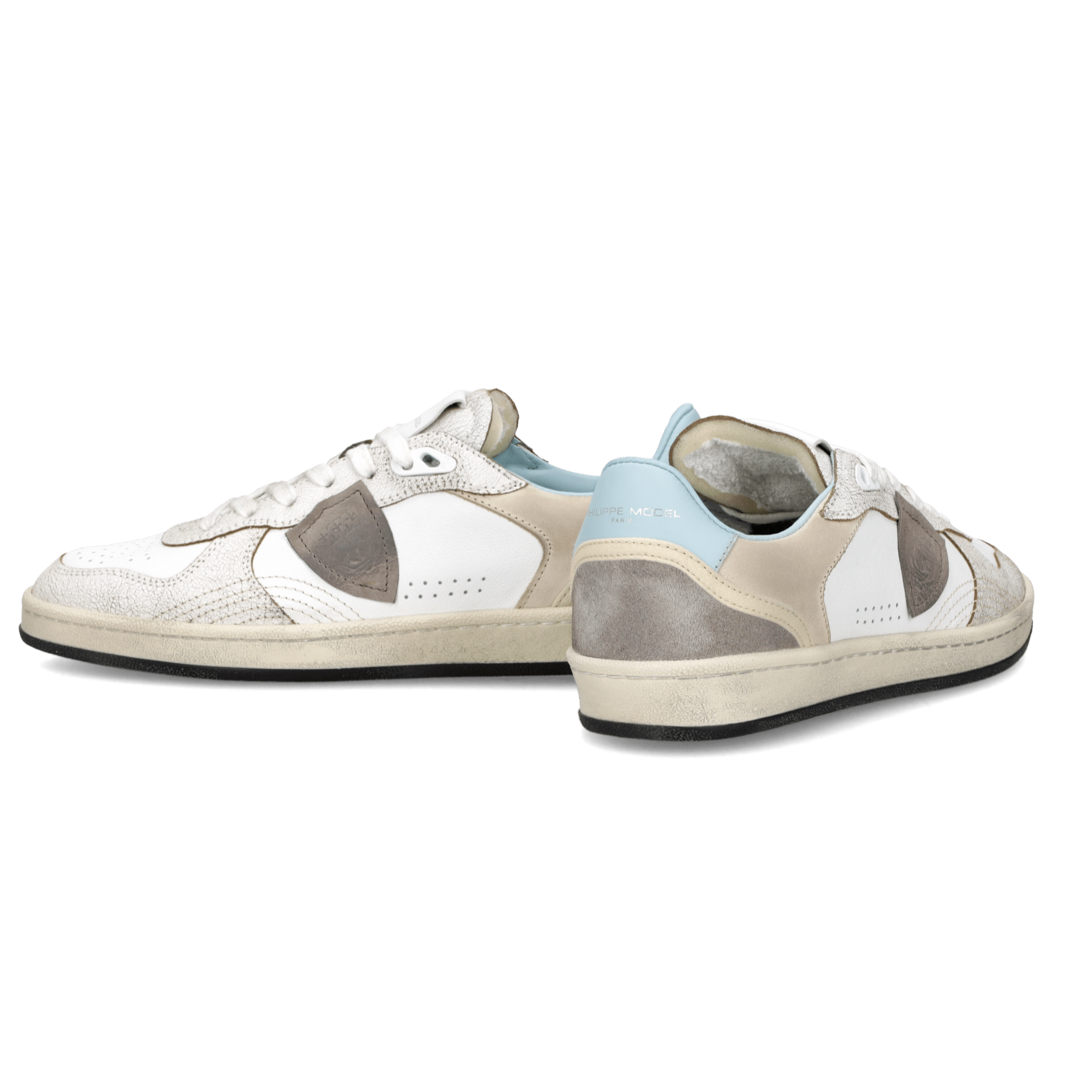 PHILIPPE MODEL - Sneakers Pgal - PGLD - VC02 - Bianco Azzurro Scarpe Donna Philippe Model Paris