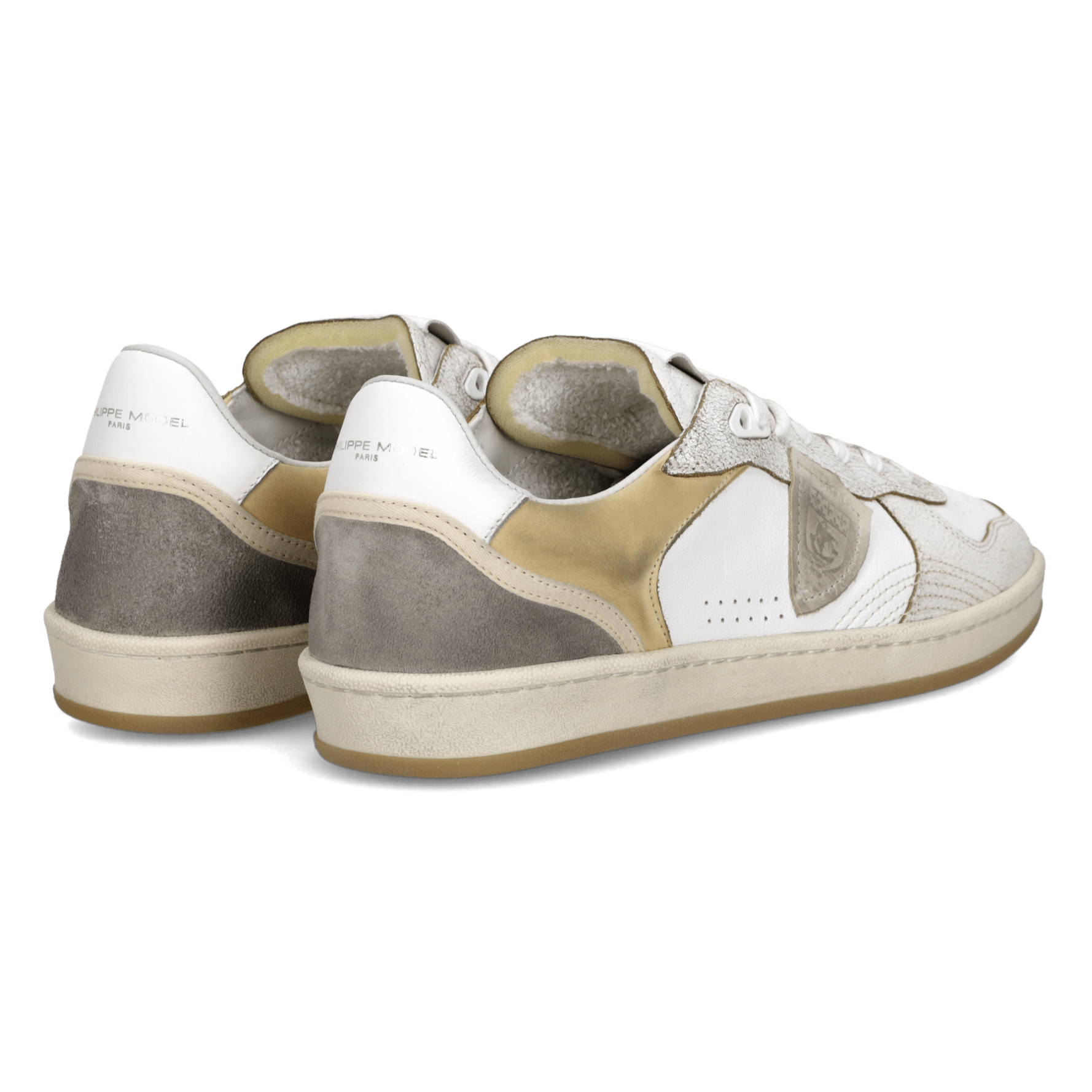 PHILIPPE MODEL - Sneakers Pgal - PGLD - VC01 - Bianco Beige Scarpe Donna Philippe Model Paris