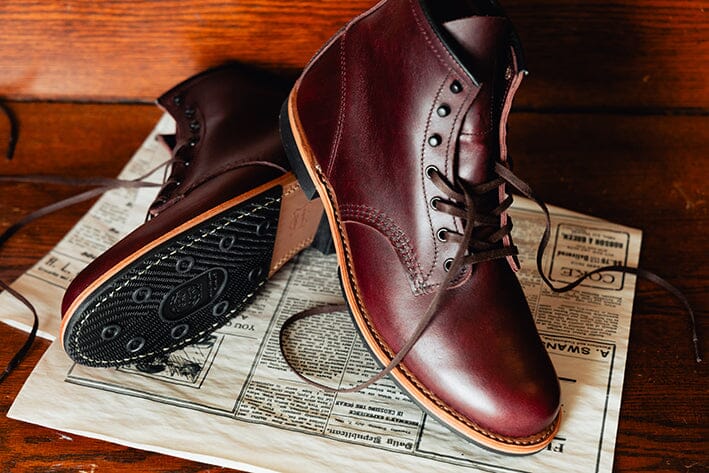 RED WING SHOES - Polacco - Beckman 9419 - Black Cherry Scarpe Uomo Red Wing Shoes