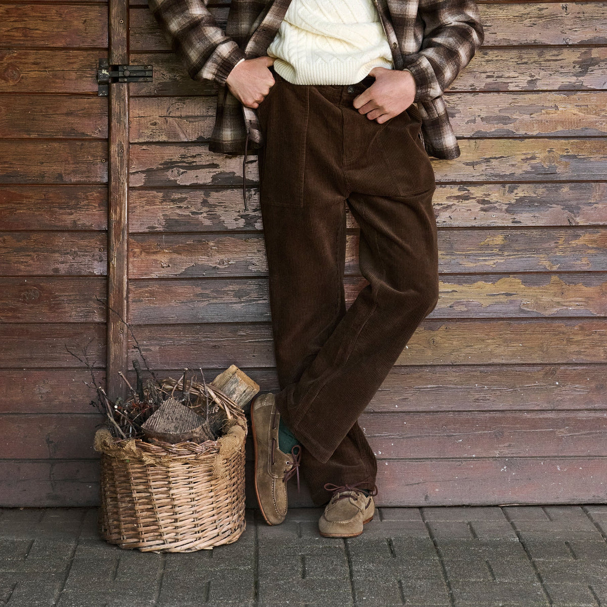 SEBAGO - 71141GW_03Y - Pantalone Velluto - Brown Moro