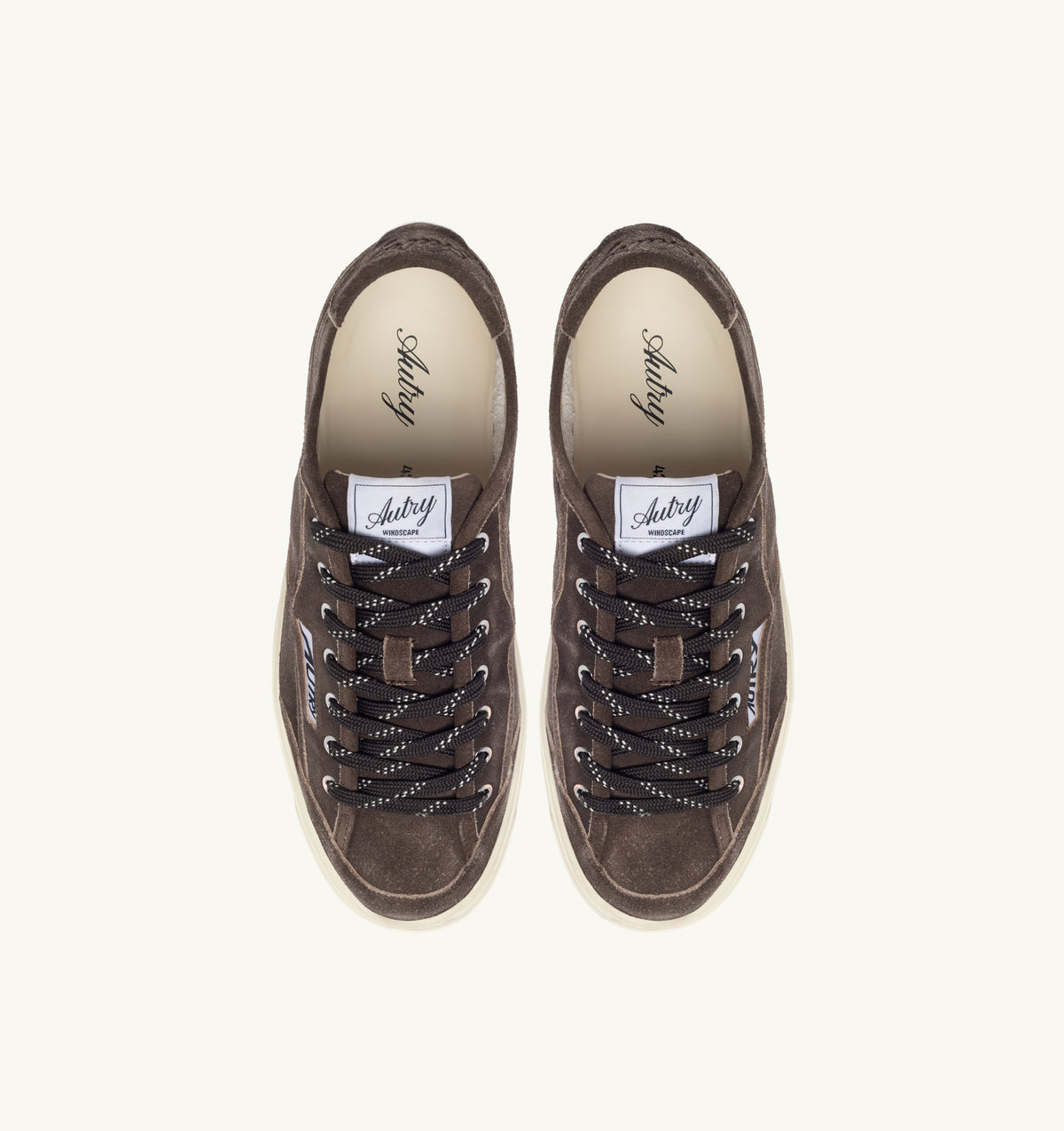 AUTRY - SCLM KQ02 - Sneakers WINDSCAPE - Camoscio Marrone