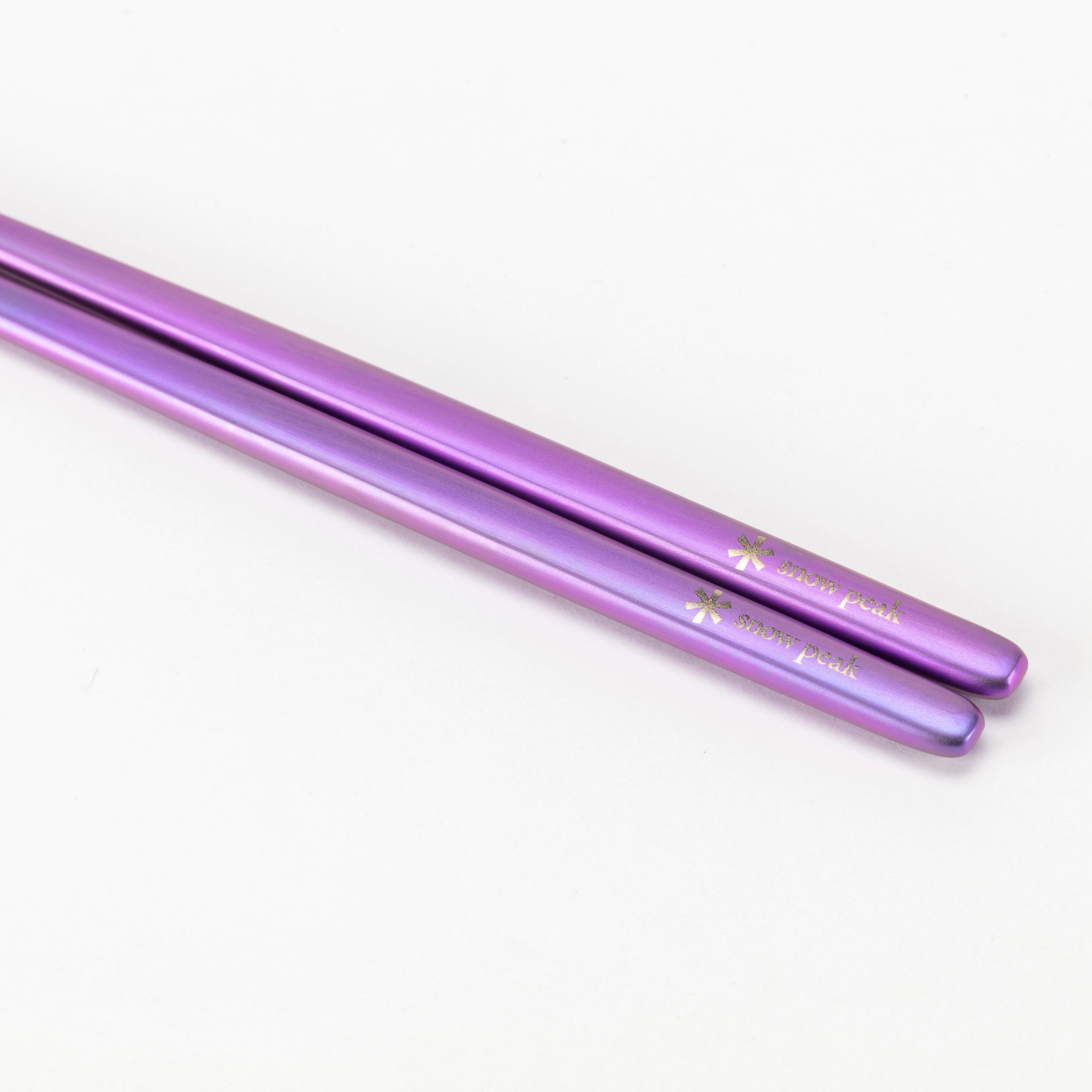 SNOW PEAK - BACCHETTE CHOPSTICKS TITANIUM - SCT 115 - VIOLA