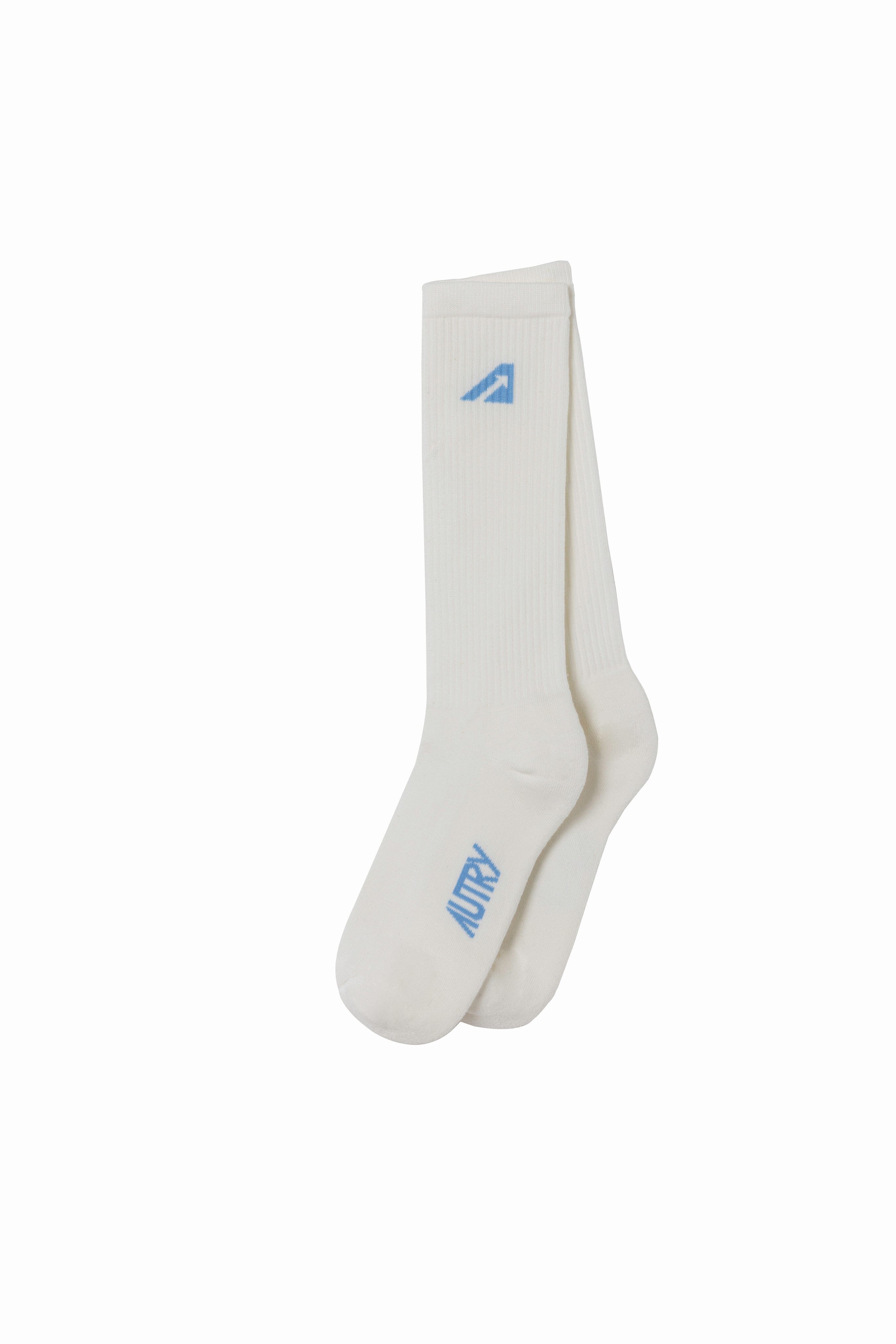 AUTRY - SOPU 64WA - Autry Socks - Bianco Blu Scarpe Uomo AUTRY - Collezione uomo 