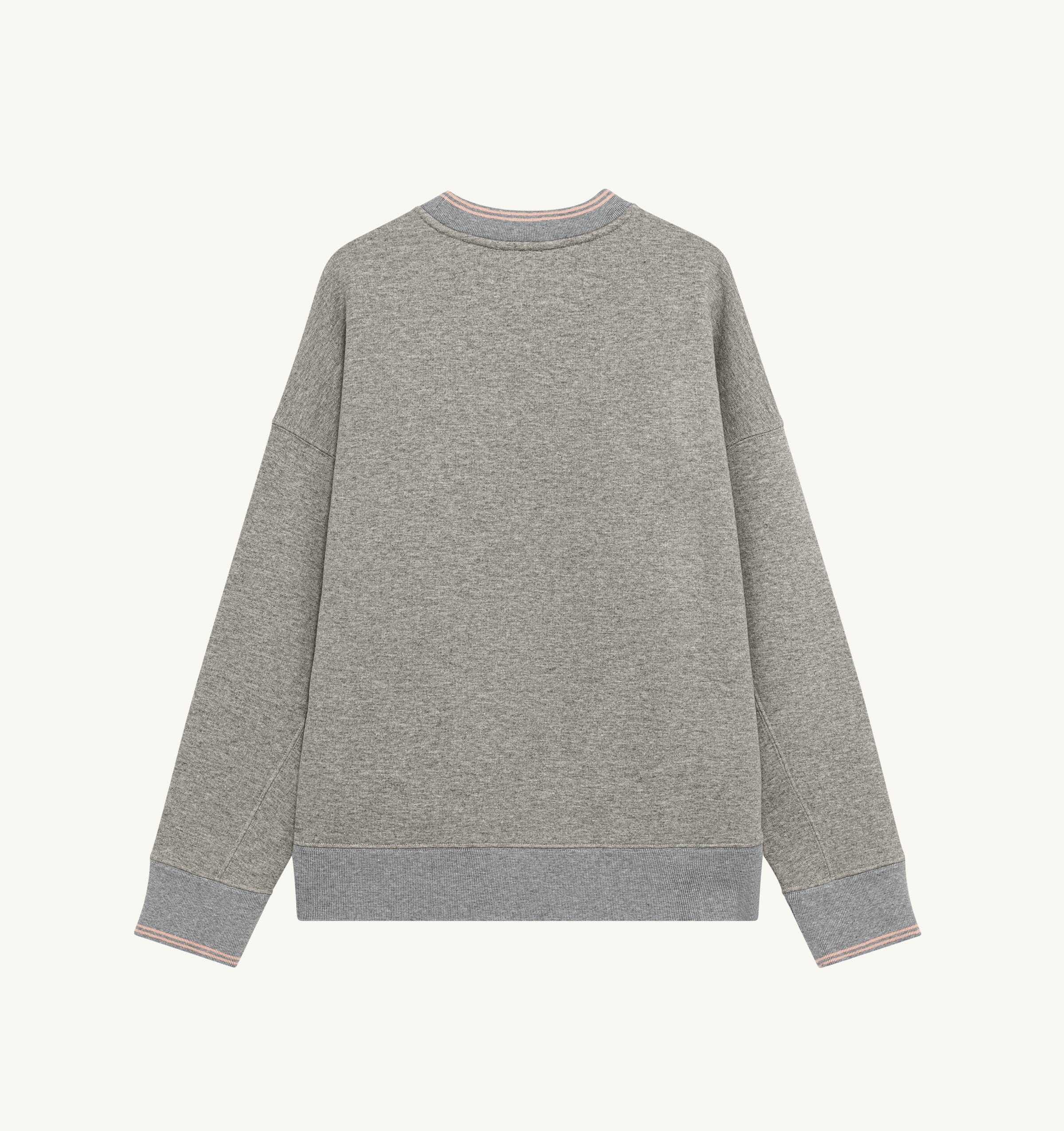AUTRY - SWPW L9HX - Autry Sweatshirt - Grigio Melange Abbigliamento Donna AUTRY - Collezione donna