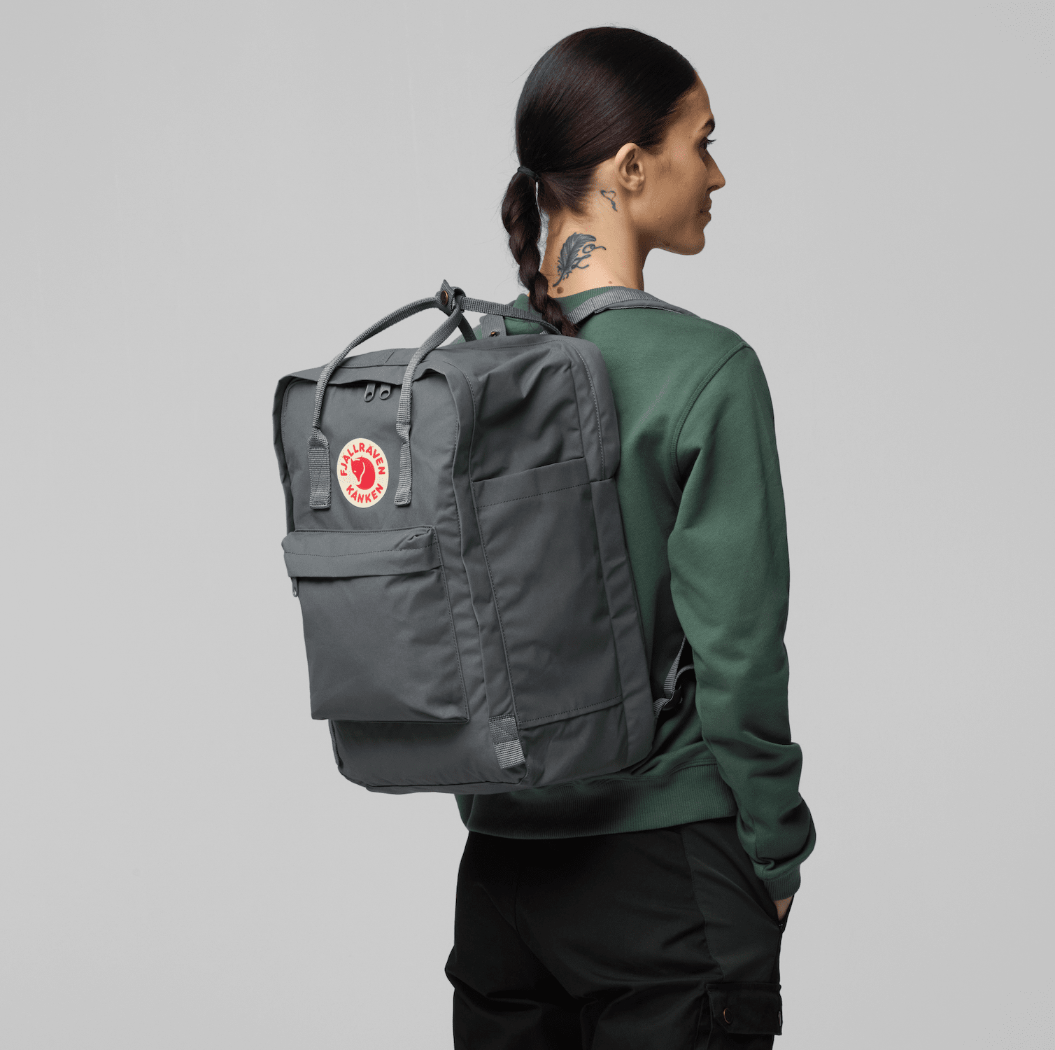 FJALLRAVEN Zaino Kanken 17" - 23525 - 424 Blackberry Zaino Fjallraven
