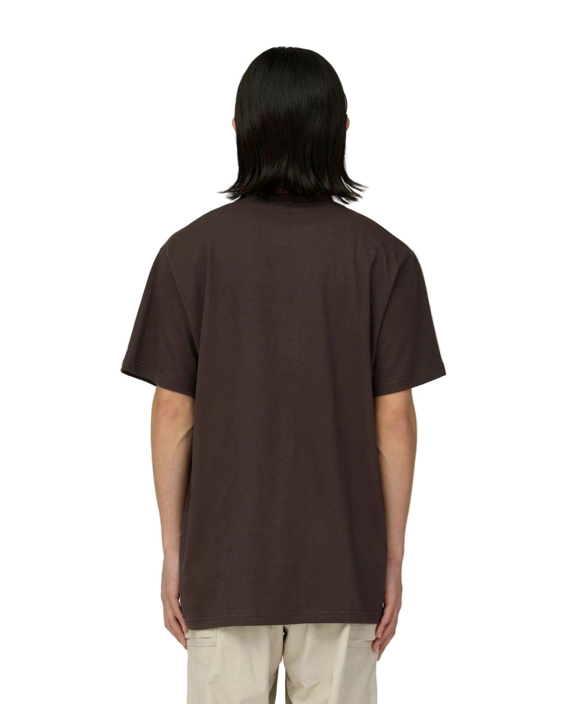 SNOW PEAK - SOFT COTTON LOGO T-SHIRT - BROWN Abbigliamento Uomo SNOW PEAK