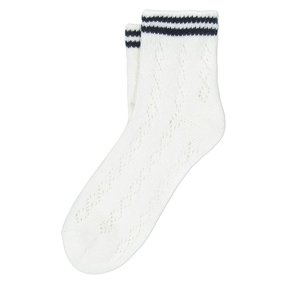 ANT 45 - TANDIL - Calzino Corto - W01 White Accessori Donna ANT 45
