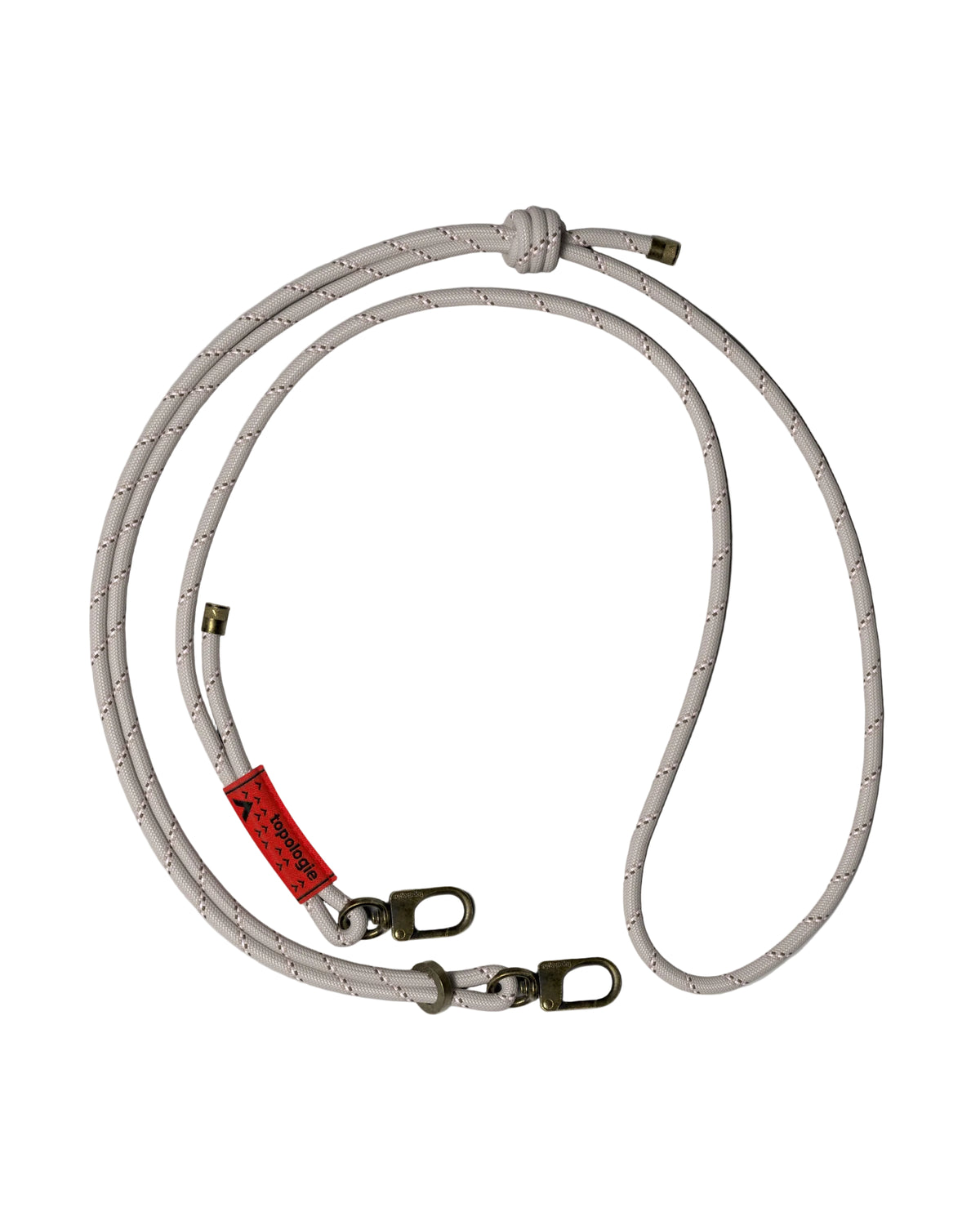 TOPOLOGIE - TRACOLLA - ROPE STRAP - 6 MM - Taupe Patterned