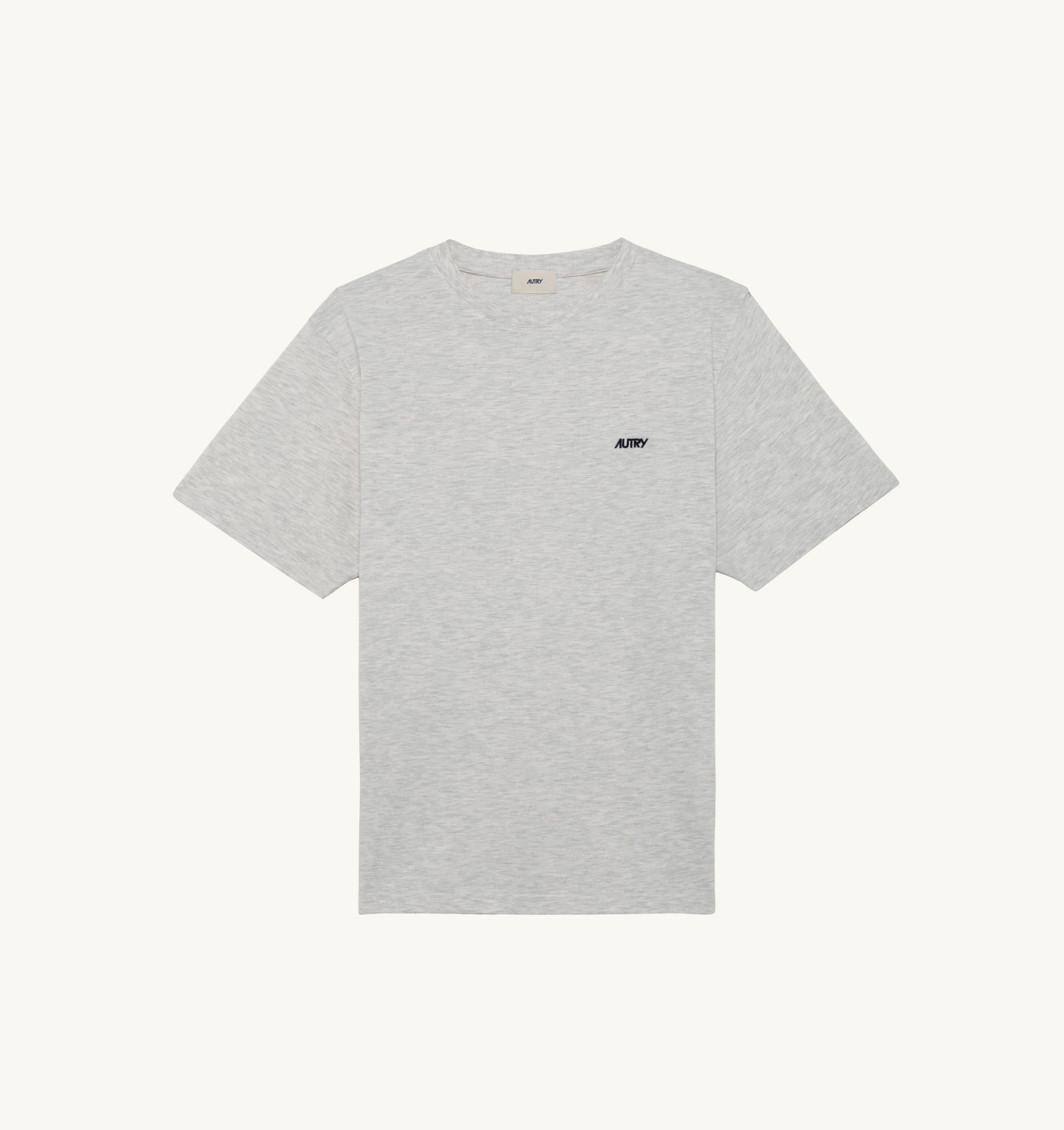 AUTRY - TSPM A7CM- Autry T-Shirt - Melange grigio avorio Abbigliamento Uomo AUTRY - Collezione uomo