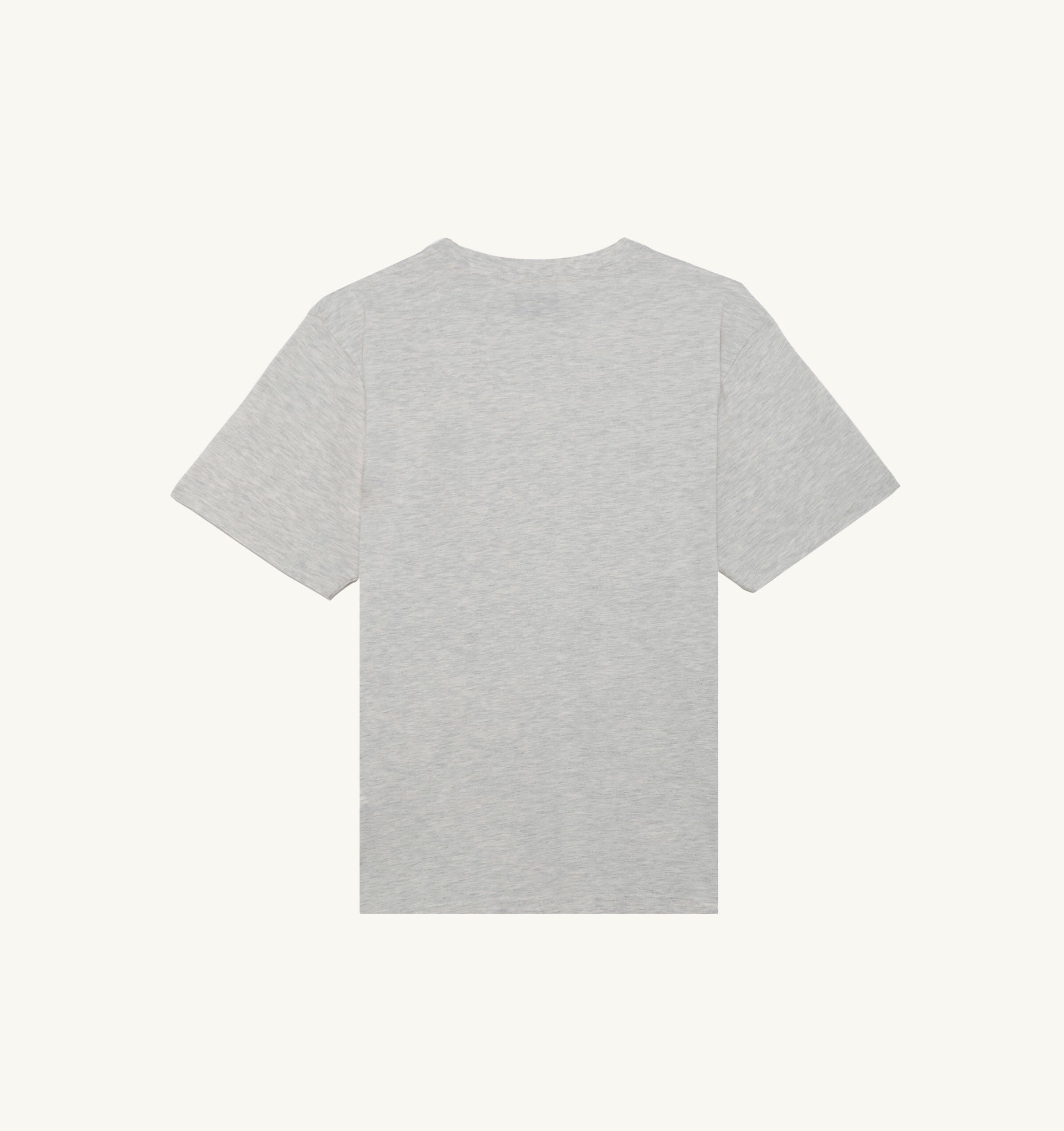 AUTRY - TSPM A7CM- Autry T-Shirt - Melange grigio avorio Abbigliamento Uomo AUTRY - Collezione uomo