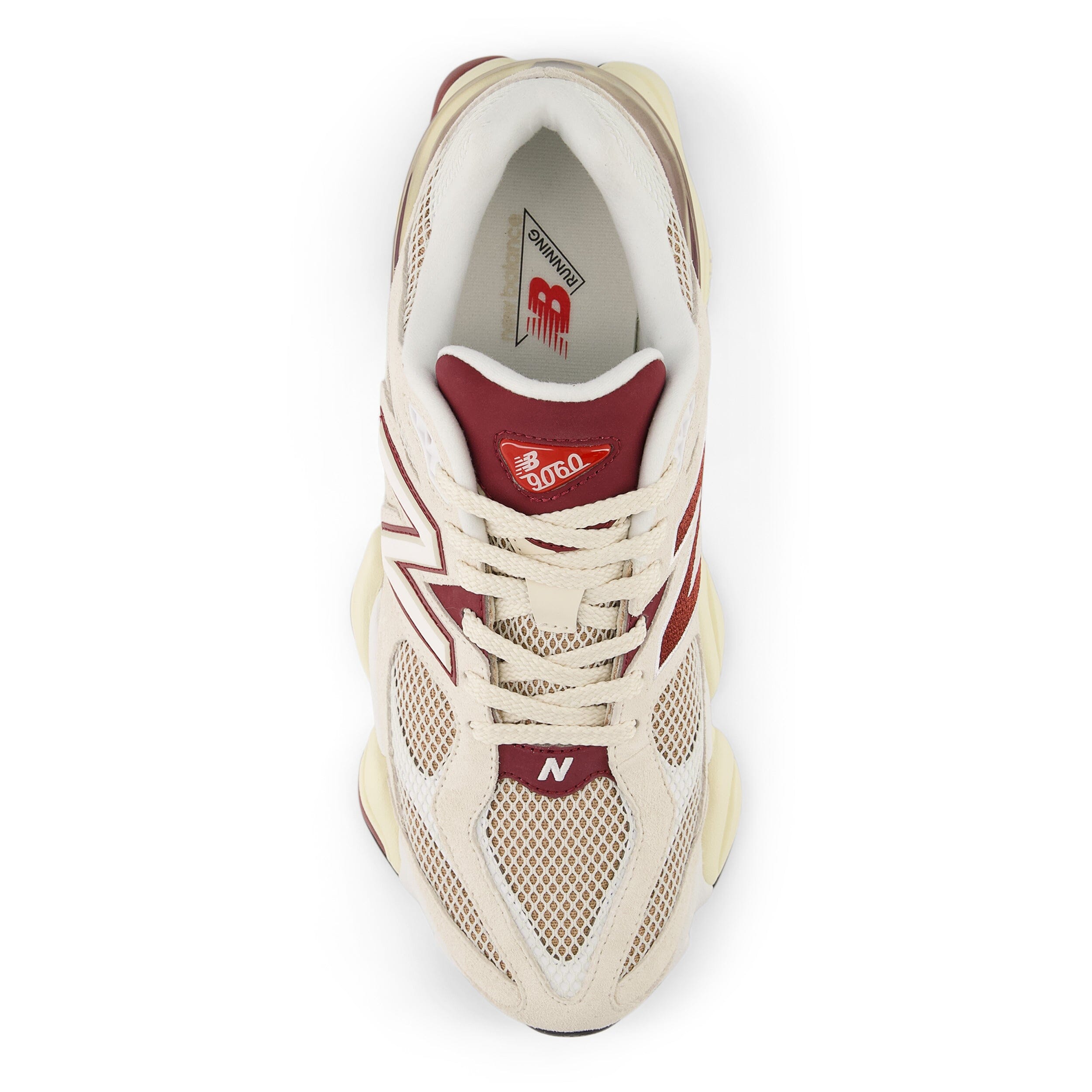NEW BALANCE - Sneakers U9060PSD - Beige e rosse Scarpe Donna NEW BALANCE - Collezione Donna