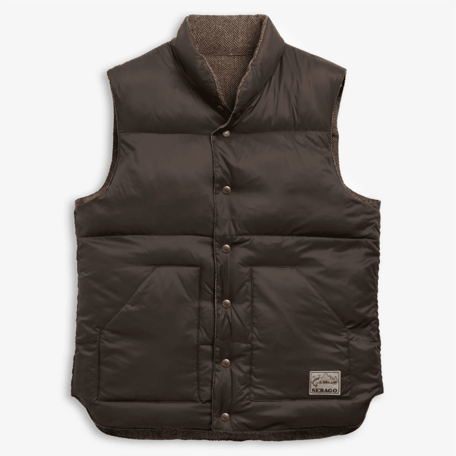 SEBAGO - 72123NW_A01 - Gilet - BEIGE BROWN Abbigliamento Uomo SEBAGO