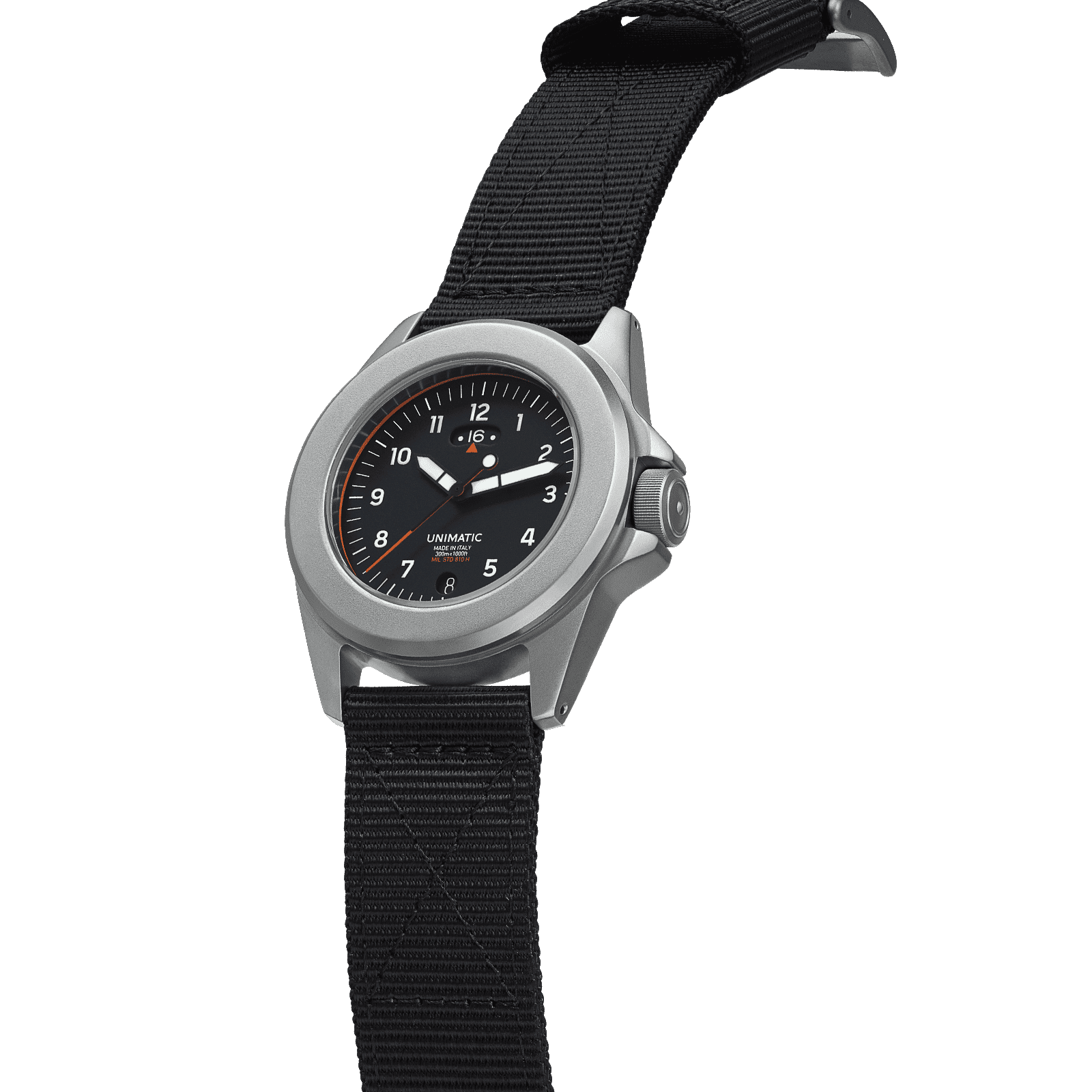 UNIMATIC - Orologio Modello Quattro UT4-GMT Toolwatch - Nero Accessori Uomo UNIMATIC - Orologio