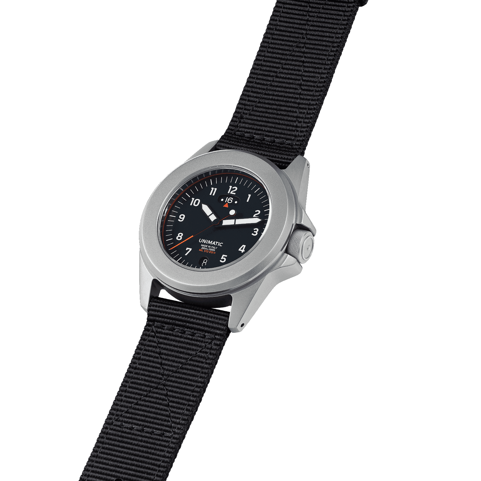 UNIMATIC - Orologio Modello Quattro UT4-GMT Toolwatch - Nero Accessori Uomo UNIMATIC - Orologio
