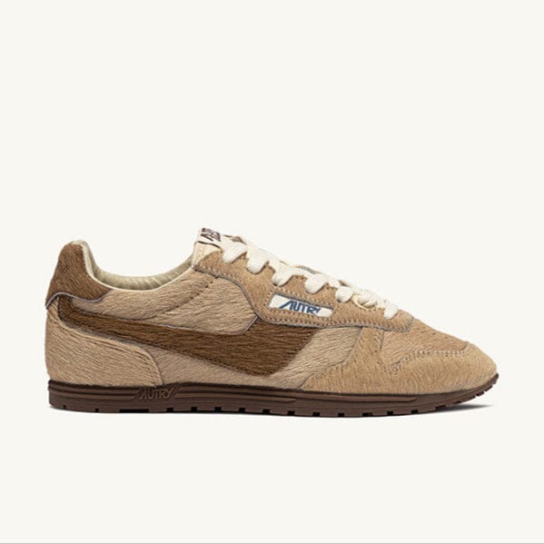 AUTRY - WSLW YN03 - Sneakers WINDSPIN - Pony Beige Scarpe Donna AUTRY - Collezione donna