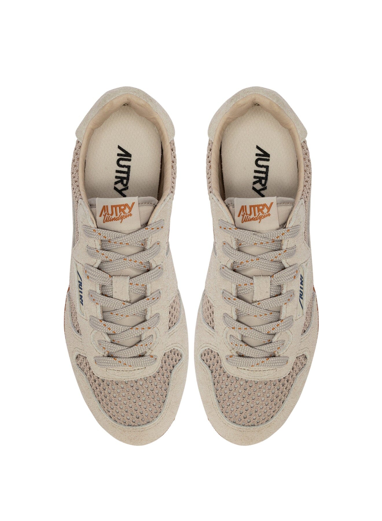 AUTRY - WSLW K606 - Sneakers WINDSPIN - Rete beige Scarpe Donna AUTRY - Collezione donna