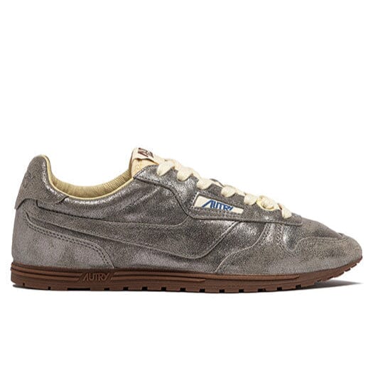 AUTRY - WSLW OY01 - Sneakers WINDSPIN - Laminato Argento Scarpe Donna AUTRY - Collezione donna