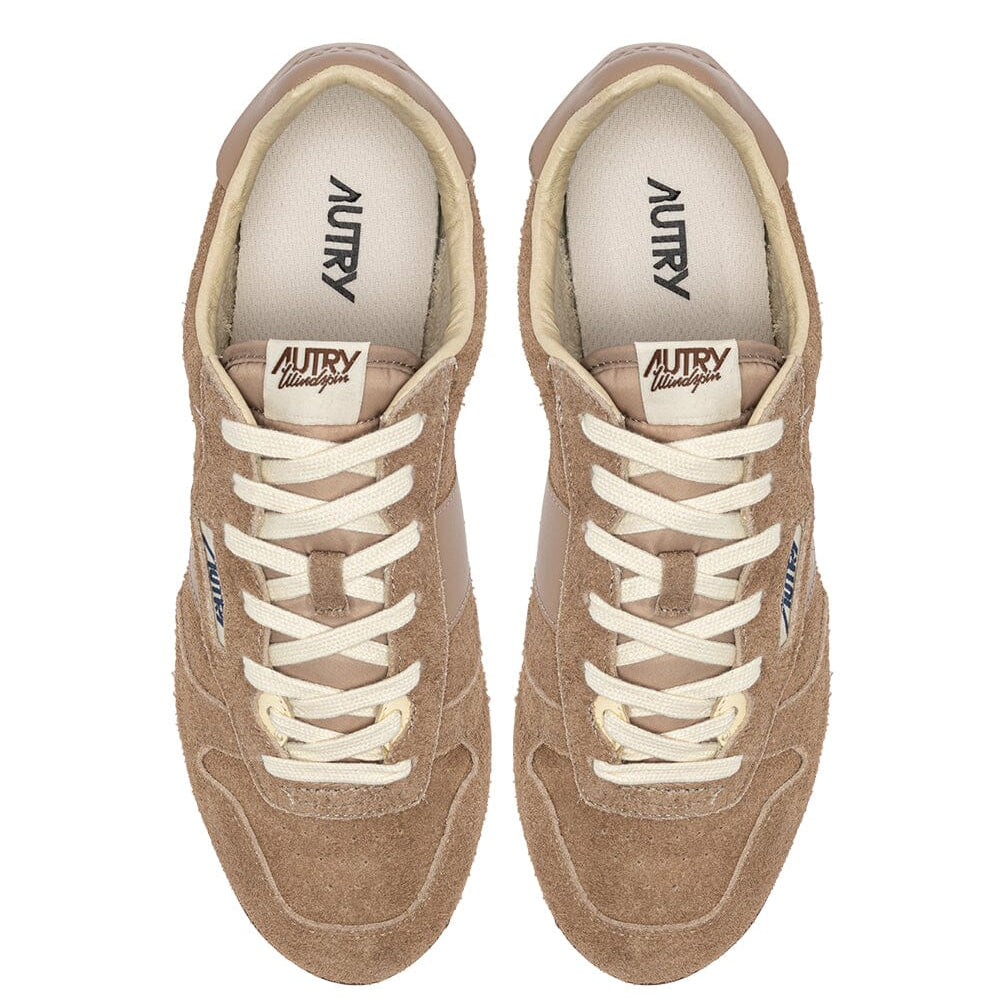AUTRY - WSLW UA02 - Sneakers WINDSPIN - Camoscio Beige Scarpe Donna AUTRY - Collezione donna