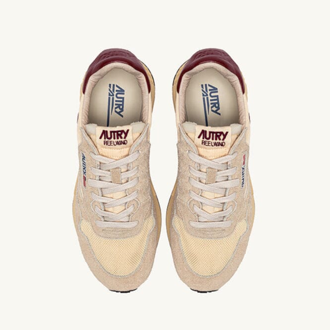 AUTRY Sneakers WWLM UT25 - Autry REELWIND - Beige Bordeaux Scarpe Uomo AUTRY - Collezione uomo