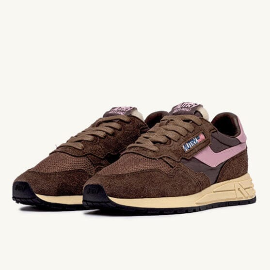 AUTRY - WWLW UT12 - Sneakers REELWIND - Marrone Rosa Scarpe Donna AUTRY - Collezione donna