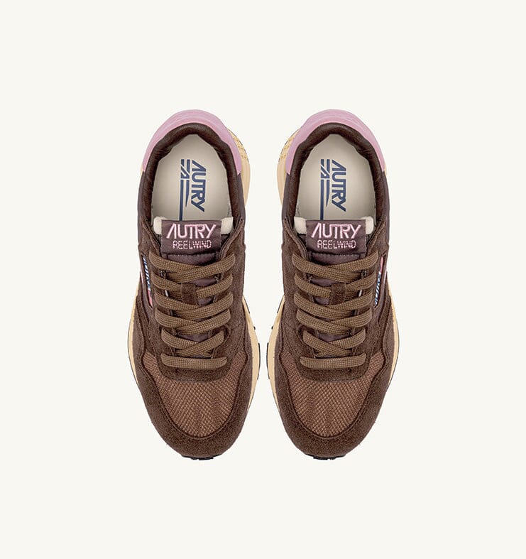 AUTRY - WWLW UT12 - Sneakers REELWIND - Marrone Rosa Scarpe Donna AUTRY - Collezione donna