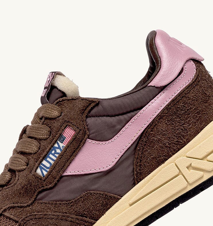 AUTRY - WWLW UT12 - Sneakers REELWIND - Marrone Rosa Scarpe Donna AUTRY - Collezione donna