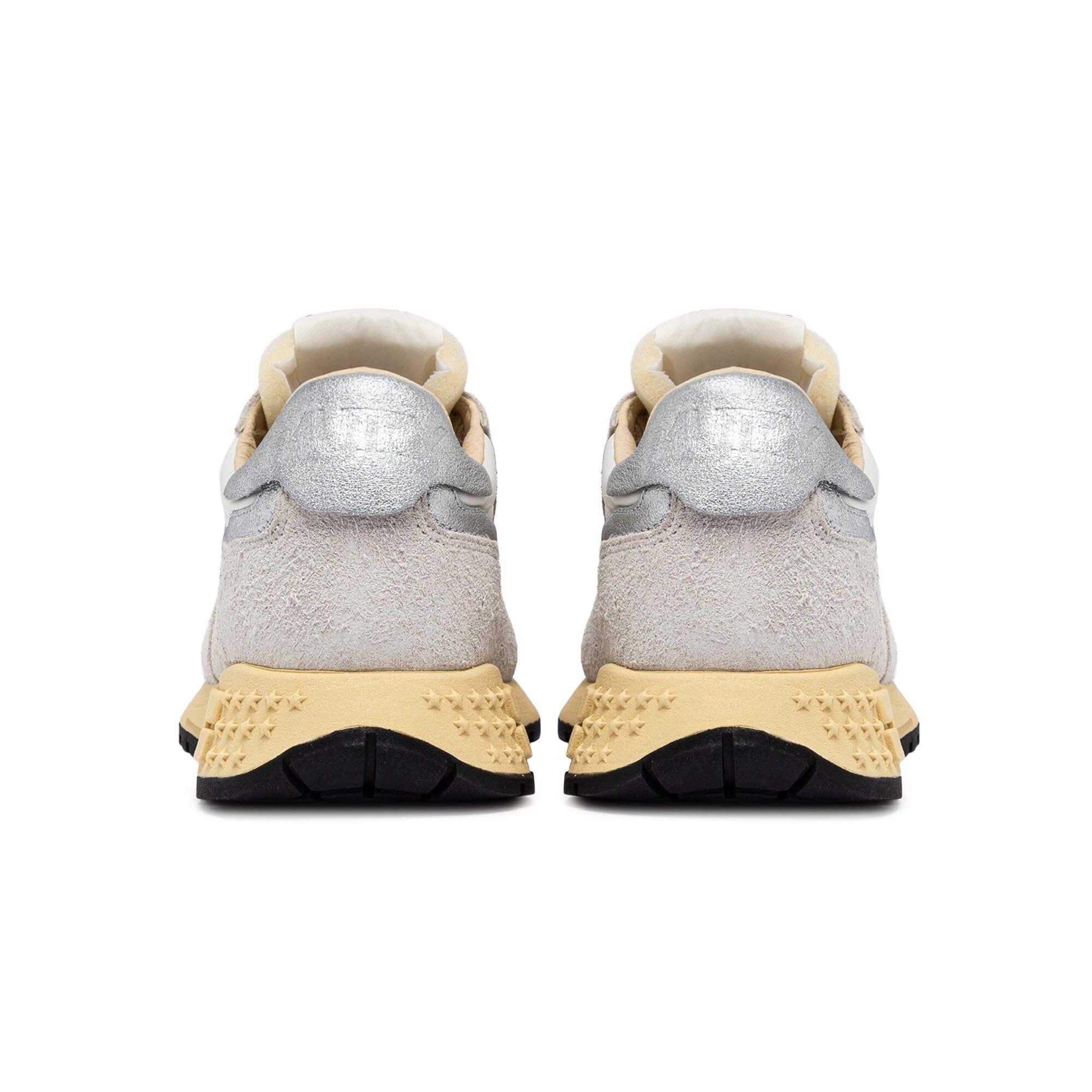 AUTRY - WWLW MU01 -Sneakers REELWIND - Bianco Argento Scarpe Donna AUTRY - Collezione donna