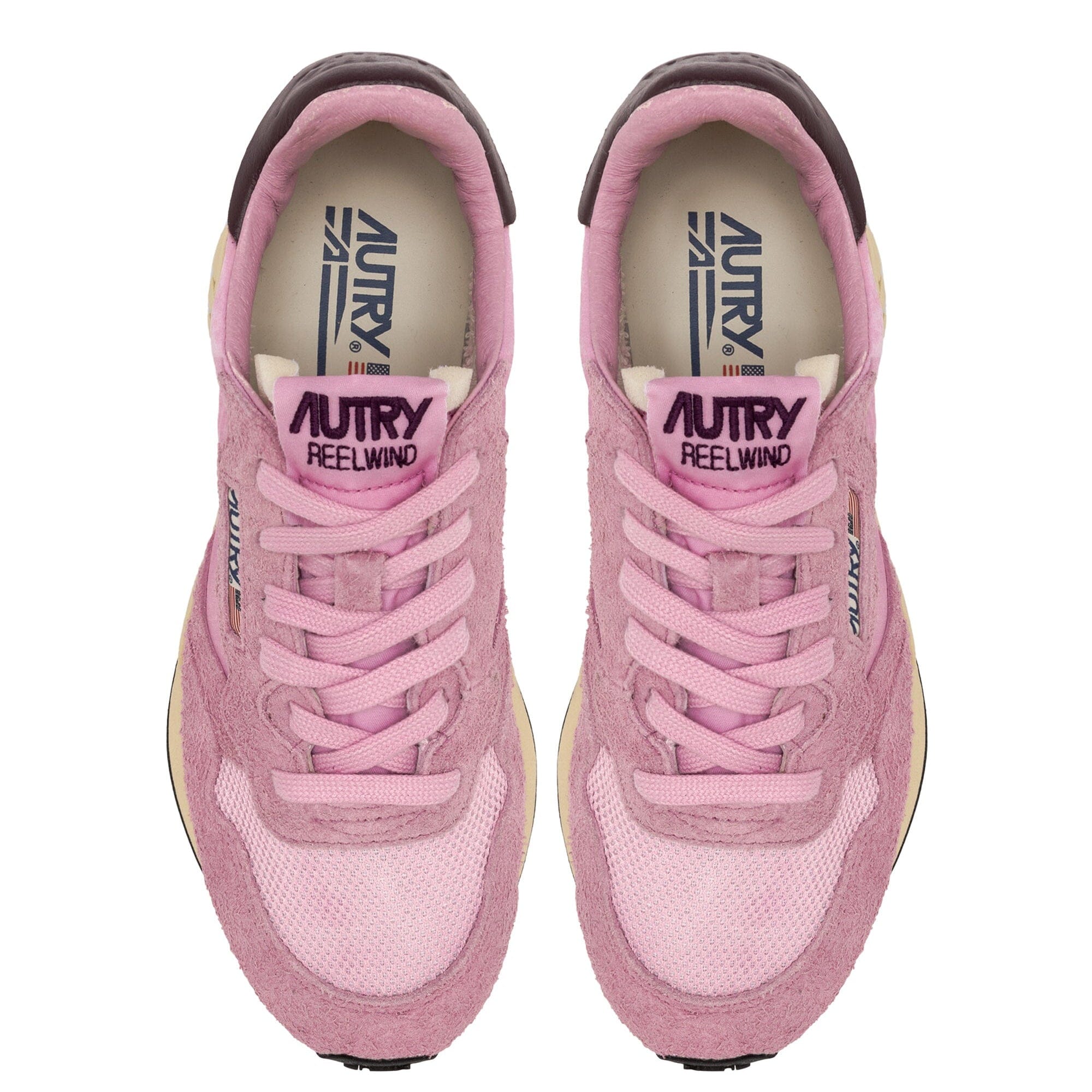 AUTRY - WWLW UT11 -Sneakers REELWIND - Rose Bordeaux Scarpe Donna AUTRY - Collezione donna